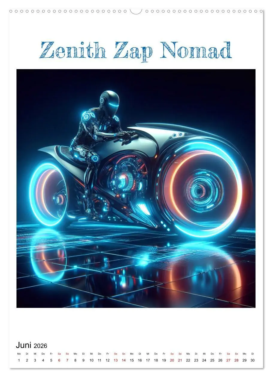 Bild: 9783516289961 | Motorräder der Zukunft (hochwertiger Premium Wandkalender 2026 DIN...