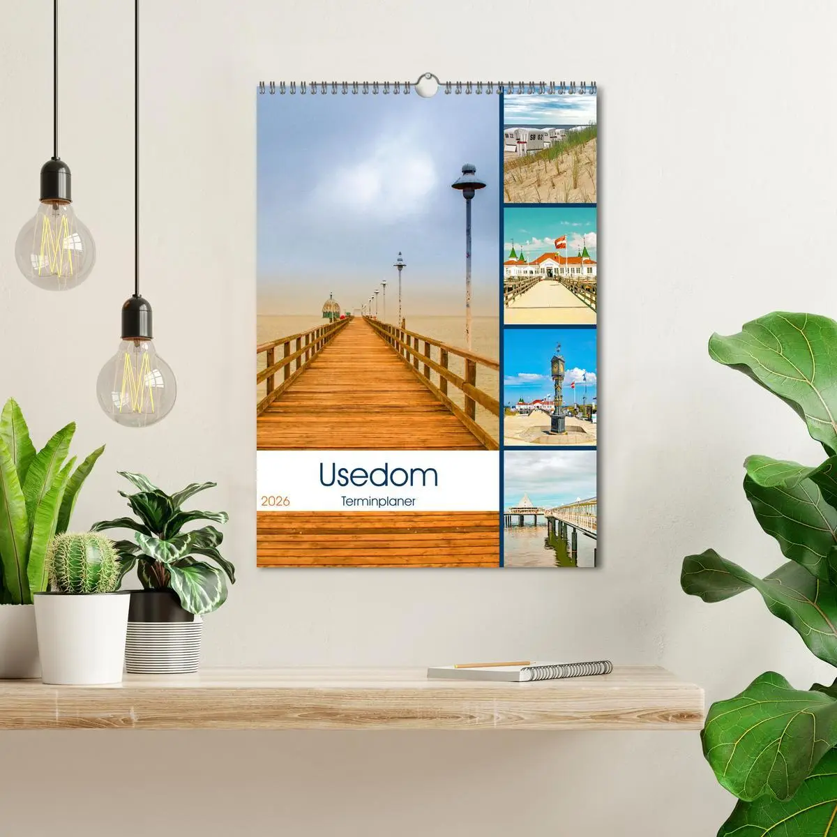 Bild: 9783516359961 | Usedom - Terminplaner (Wandkalender 2026 DIN A3 hoch), CALVENDO...