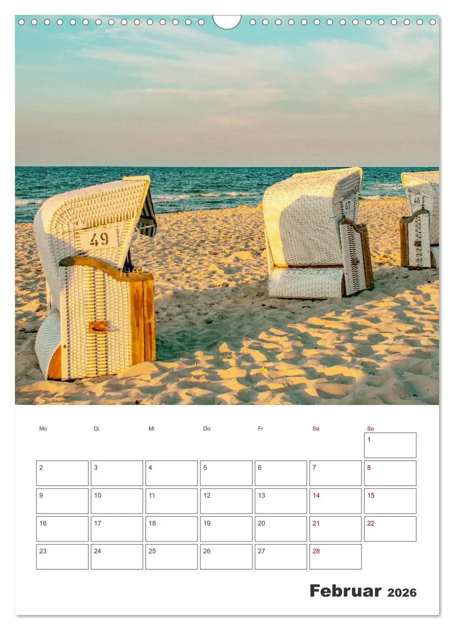 Bild: 9783516359961 | Usedom - Terminplaner (Wandkalender 2026 DIN A3 hoch), CALVENDO...
