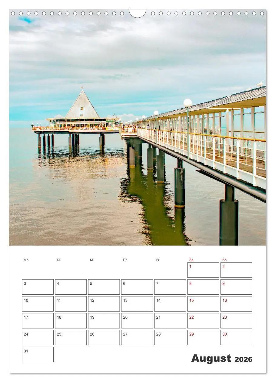 Bild: 9783516359961 | Usedom - Terminplaner (Wandkalender 2026 DIN A3 hoch), CALVENDO...