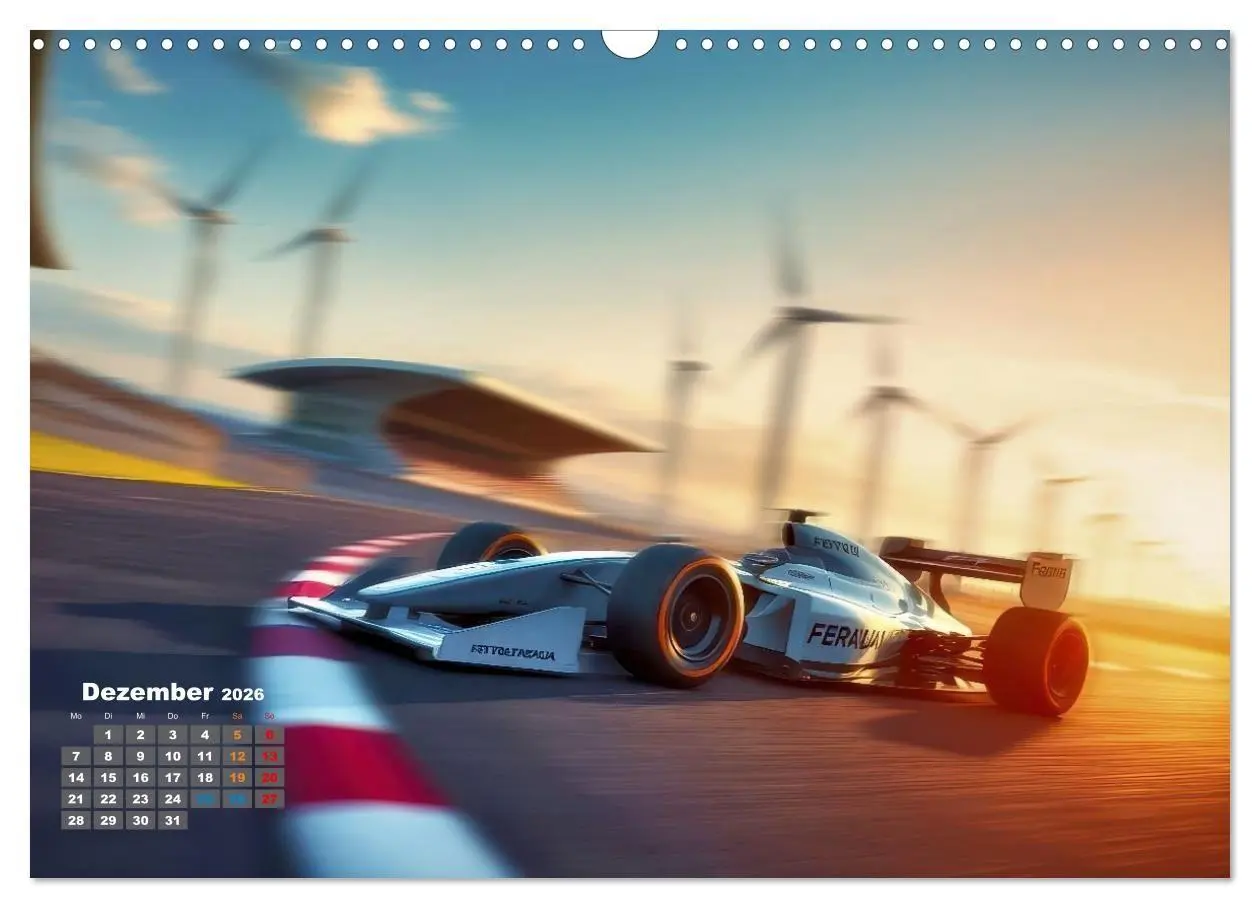 Bild: 9783516669961 | Formel E, Strom, Speed und Sieg (Wandkalender 2026 DIN A3 quer),...