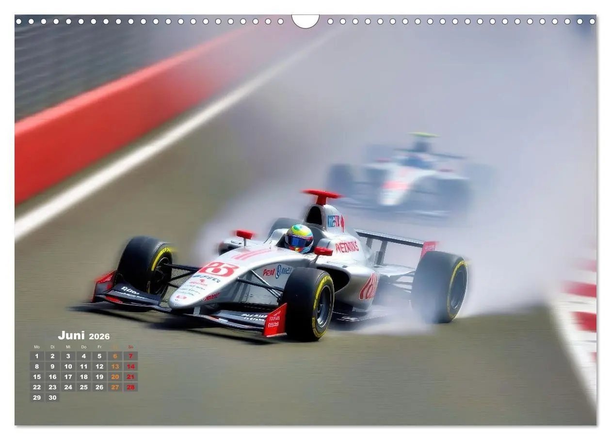 Bild: 9783516669961 | Formel E, Strom, Speed und Sieg (Wandkalender 2026 DIN A3 quer),...