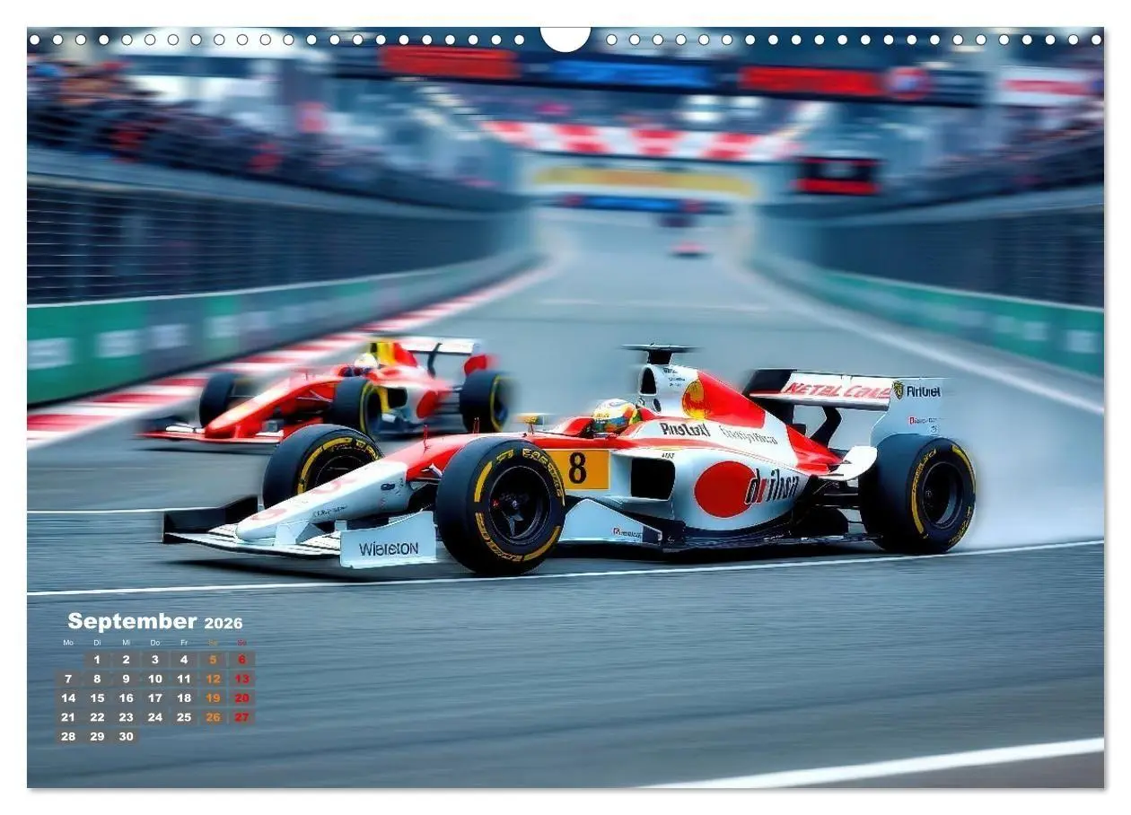 Bild: 9783516669961 | Formel E, Strom, Speed und Sieg (Wandkalender 2026 DIN A3 quer),...