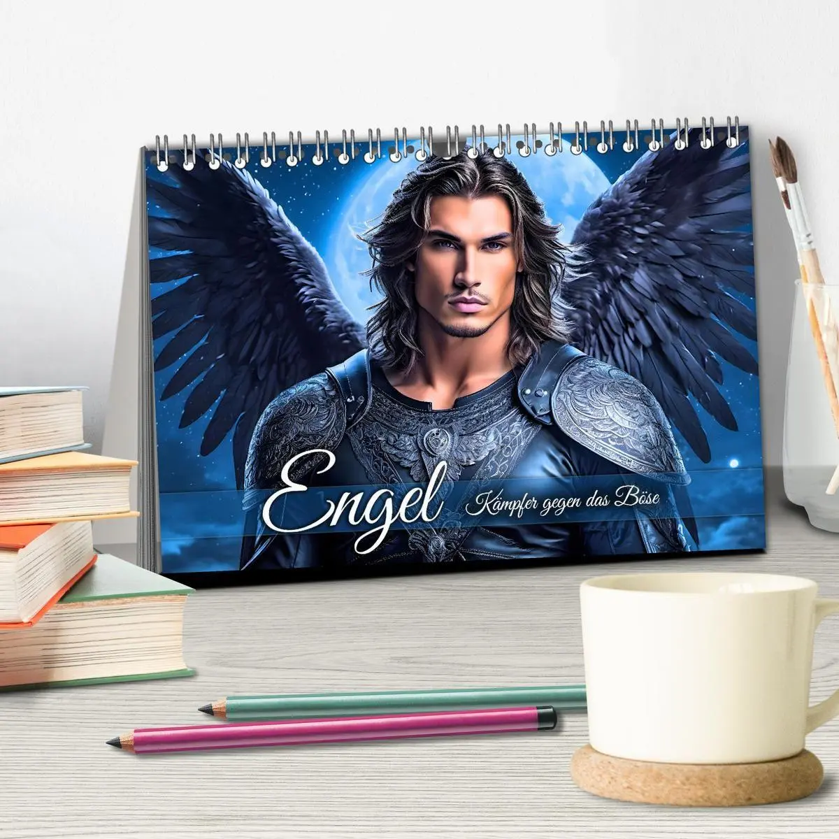 Bild: 9783569209961 | Engel - Kämpfer gegen das Böse (Tischkalender 2027 DIN A5 quer),...