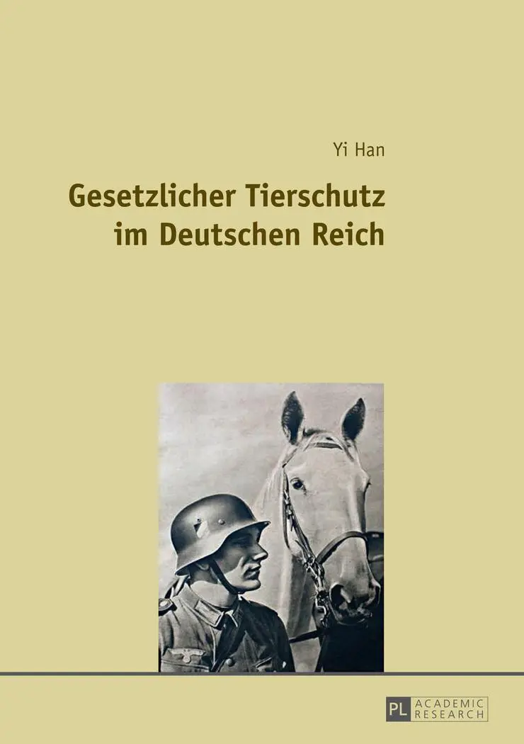 Cover: 9783631649961 | Gesetzlicher Tierschutz im Deutschen Reich | Yi Han | Taschenbuch