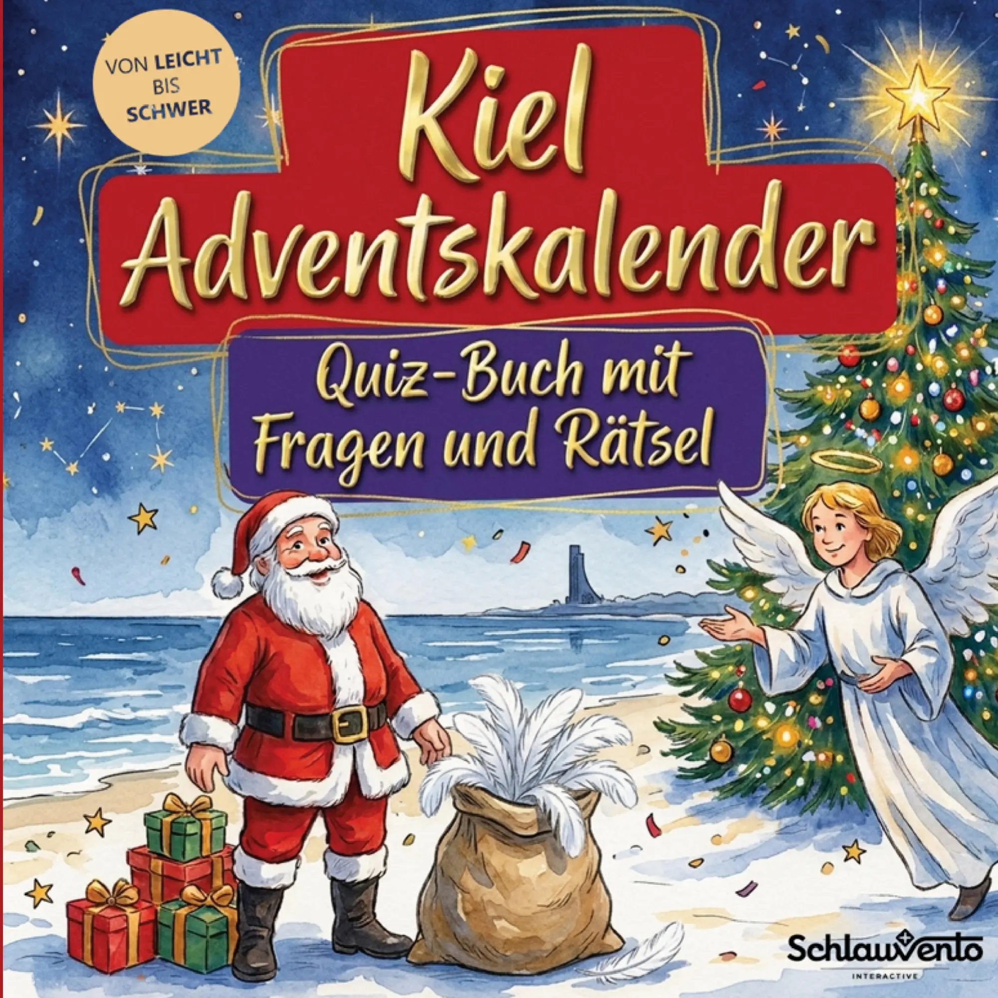 Cover: 9783693199961 | Kiel-Adventskalender: Quiz-Buch mit Fragen und Rätsel | Interactive