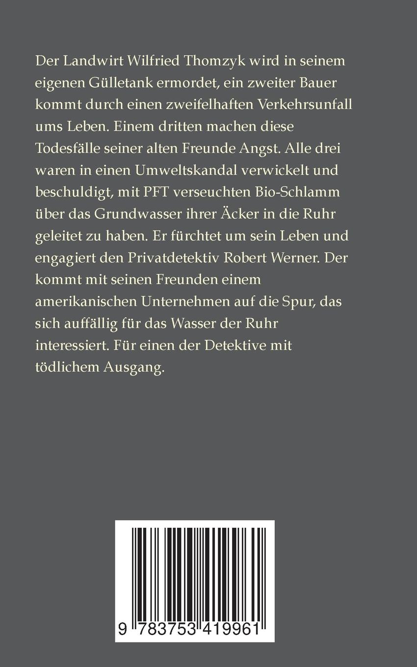Rückseite: 9783753419961 | Tödliche Ruhr | Ralf Weißkamp | Taschenbuch | Robert Werner | 210 S.