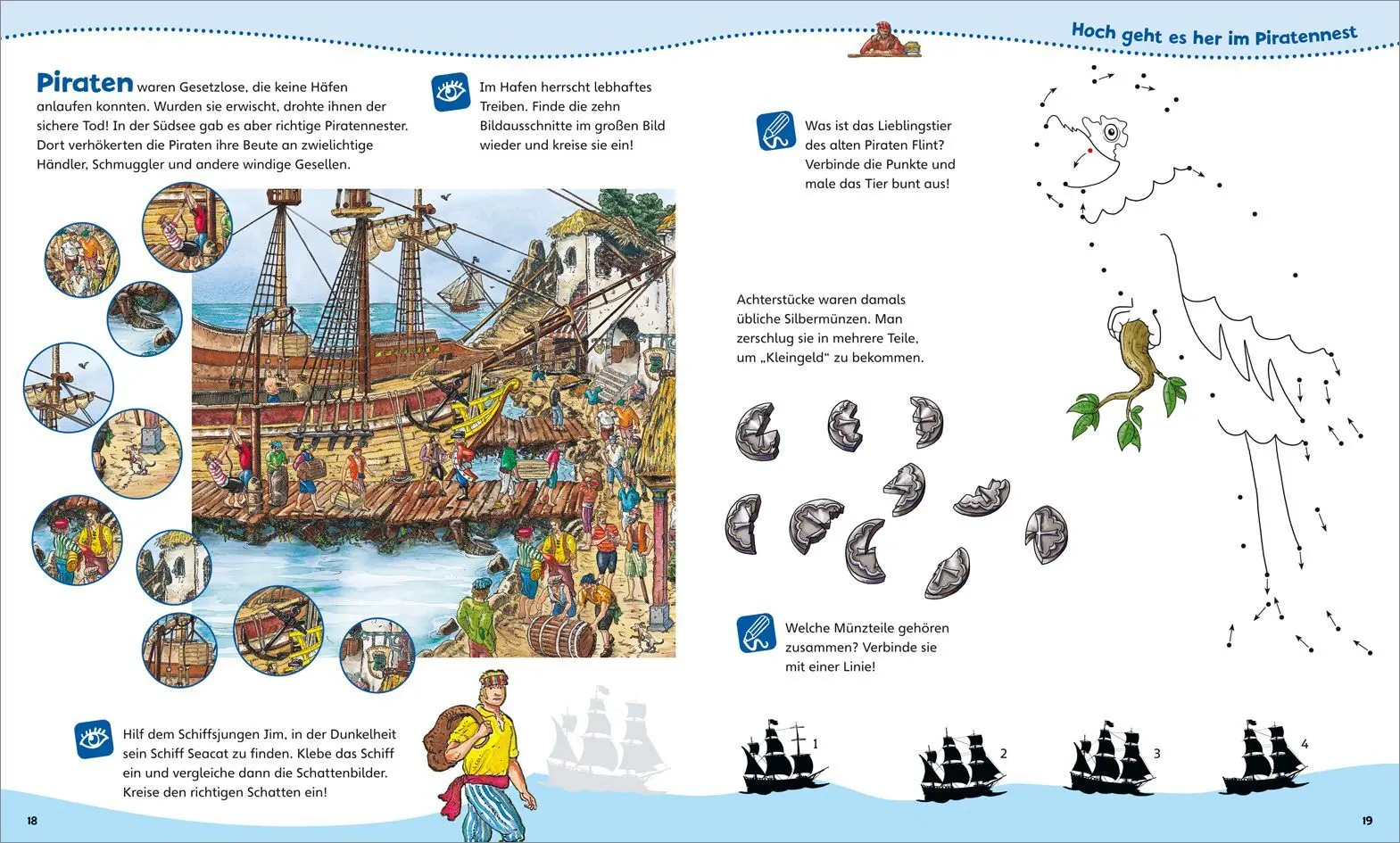 Bild: 9783788619961 | WAS IST WAS Junior Mitmach-Heft Piraten | Max Walther (u. a.) | Buch