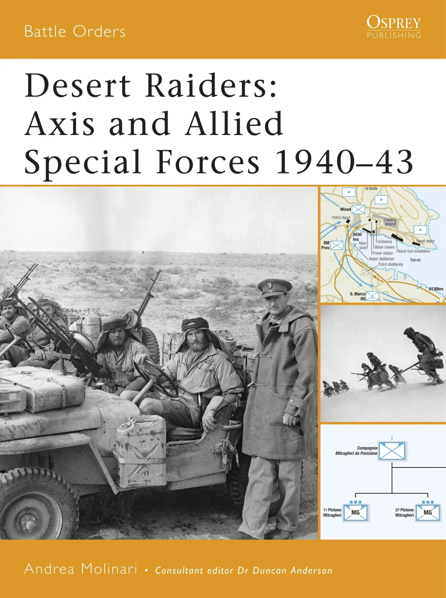 Cover: 9781846030062 | Desert Raiders | Axis and Allied Special Forces 1940-43 | Molinari