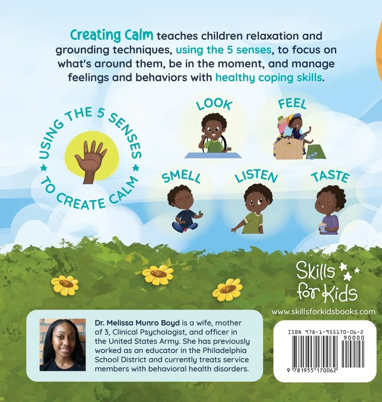 Rückseite: 9781955170062 | Creating Calm in 5, 4, 3, 2, 1 | Relaxation Techniques for Kids | Boyd