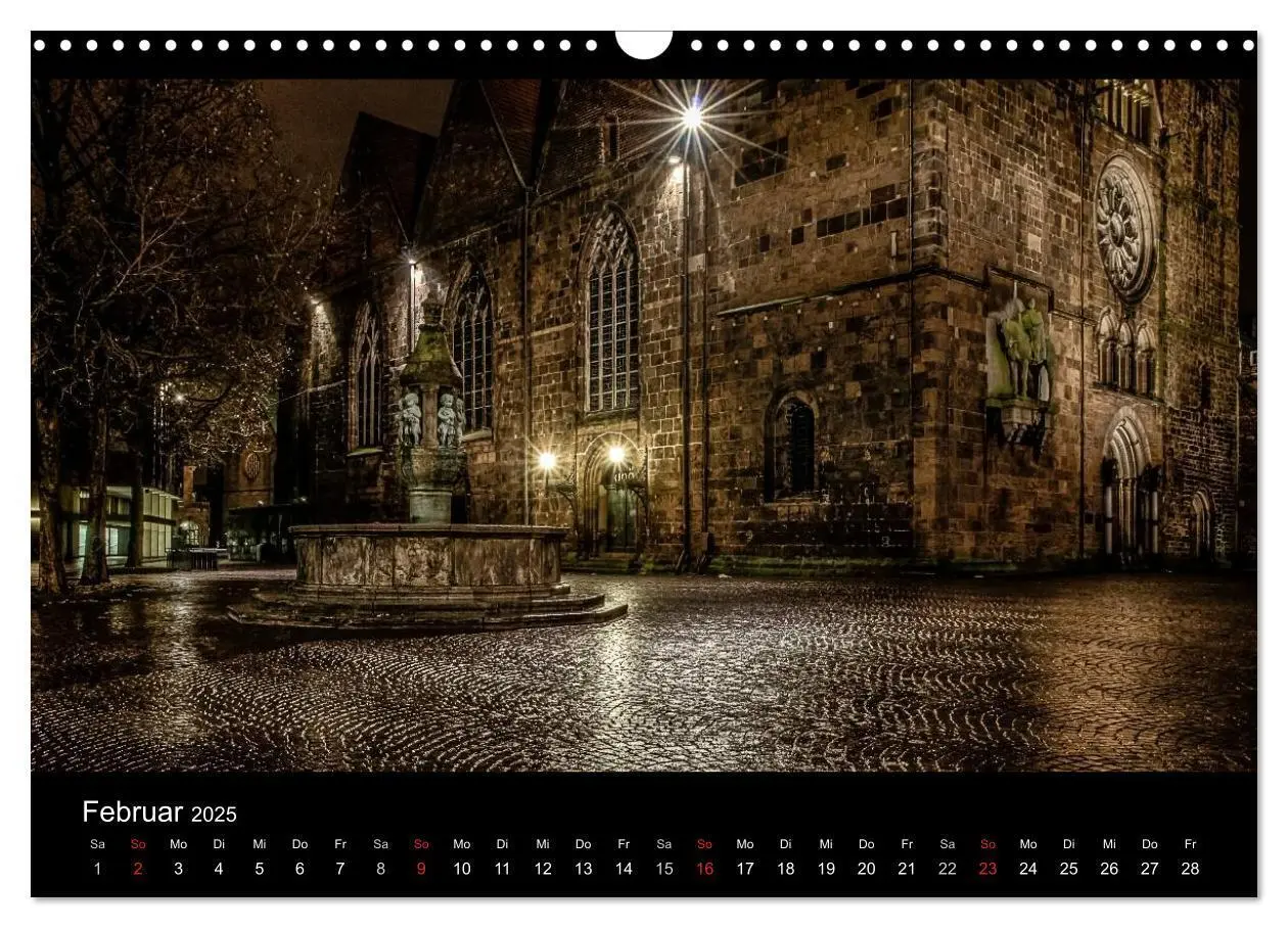 Bild: 9783435740062 | Bremen bei Nacht (Wandkalender 2025 DIN A3 quer), CALVENDO...