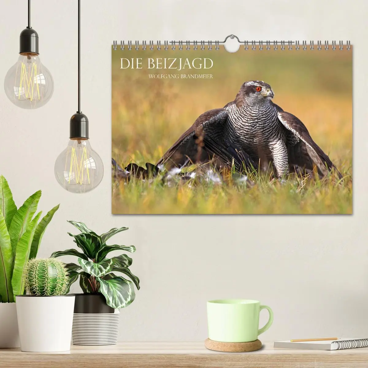 Bild: 9783516230062 | Die Beizjagd (Wandkalender 2026 DIN A4 quer), CALVENDO Monatskalender