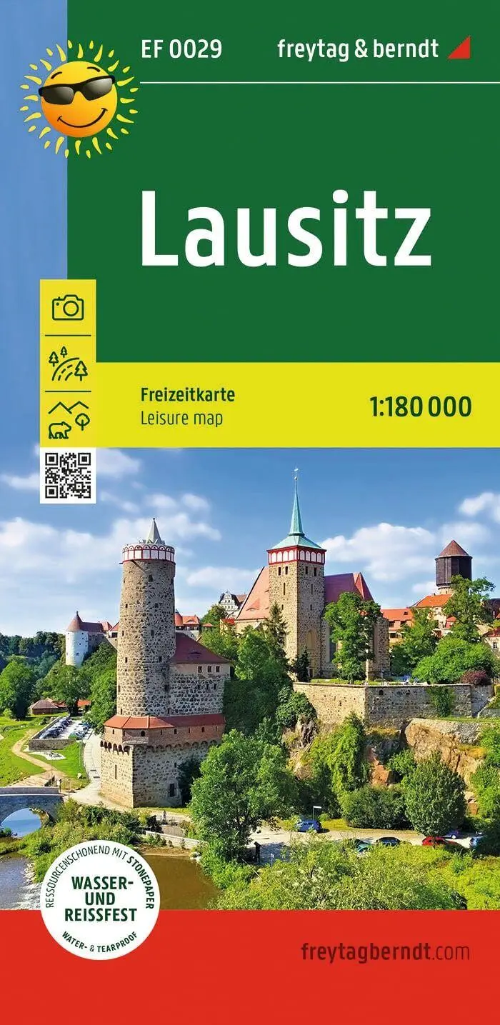 Cover: 9783707920062 | freytag &amp; berndt Freizeitkarte Lausitz 1:180.000 | Freytag &amp; Berndt
