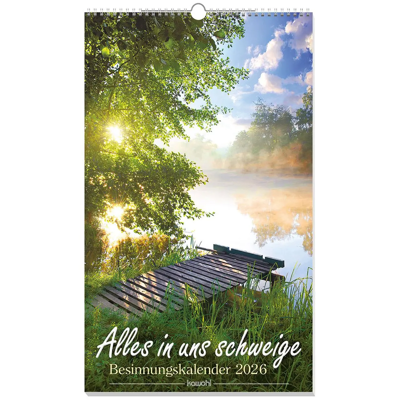 Cover: 9783754830062 | Alles in uns schweige 2026 | Besinnungskalender | Kalender | 14 S.