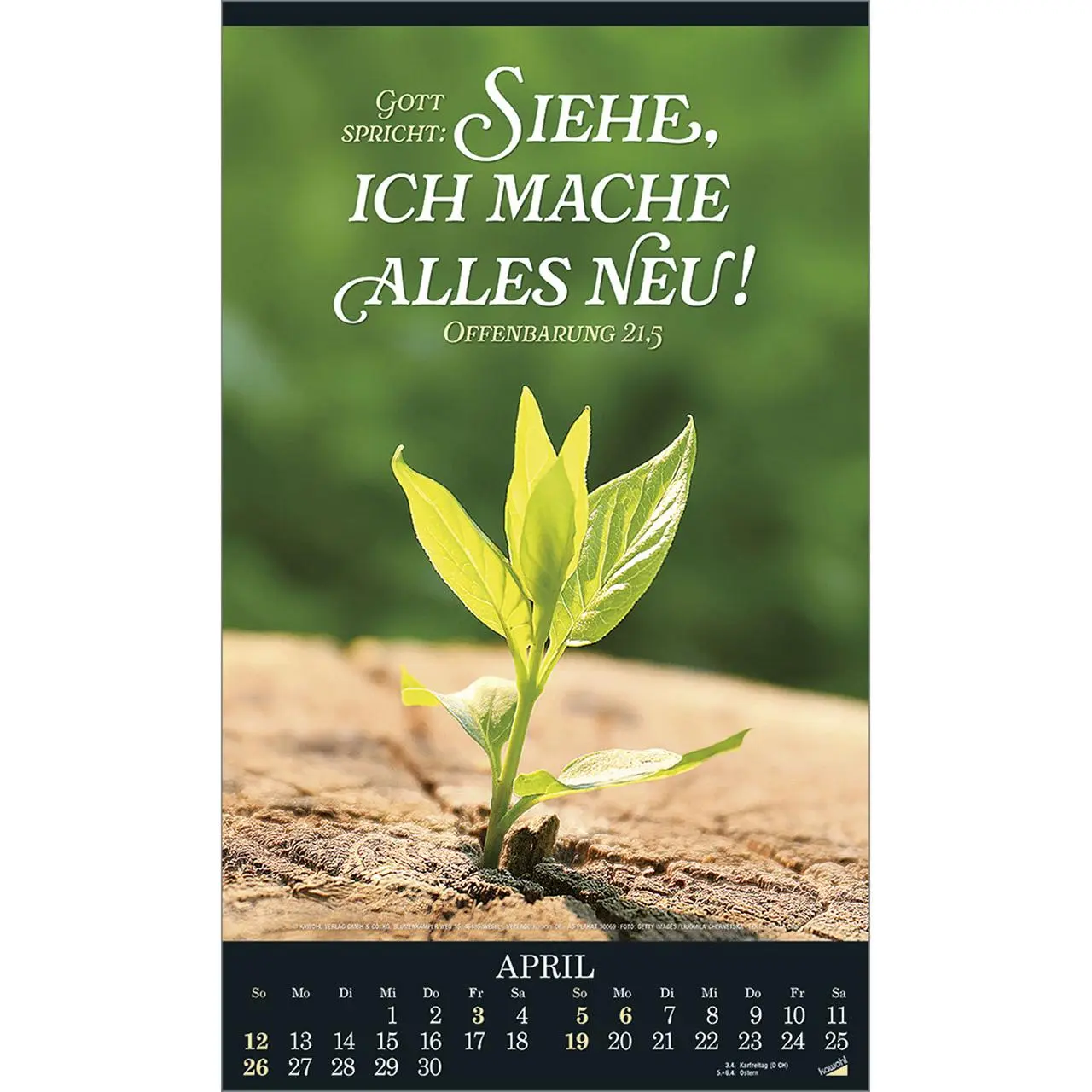 Bild: 9783754830062 | Alles in uns schweige 2026 | Besinnungskalender | Kalender | 14 S.
