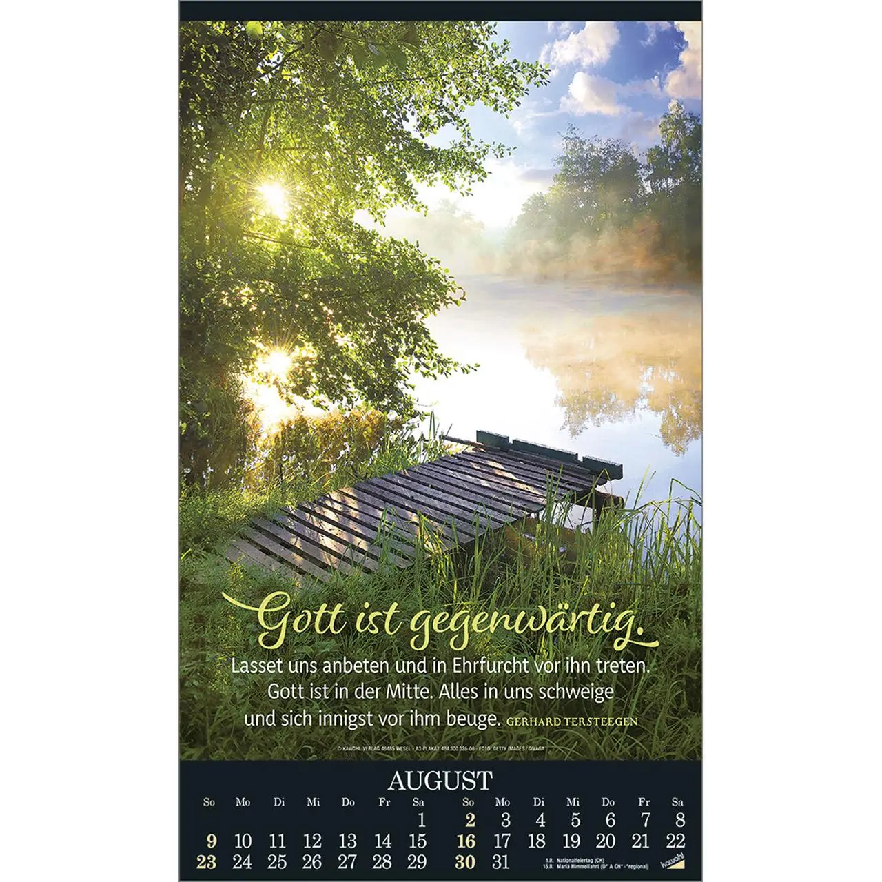 Bild: 9783754830062 | Alles in uns schweige 2026 | Besinnungskalender | Kalender | 14 S.