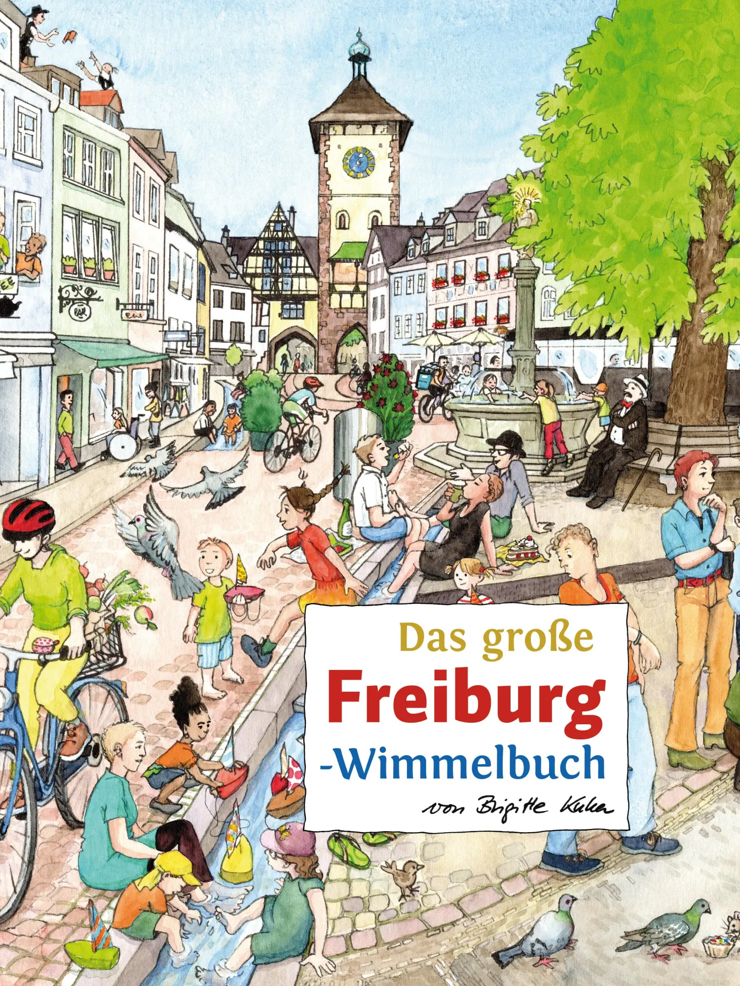 Cover: 9783910490062 | Das große FREIBURG-Wimmelbuch | Brigitte Kuka | Buch | 16 S. | Deutsch