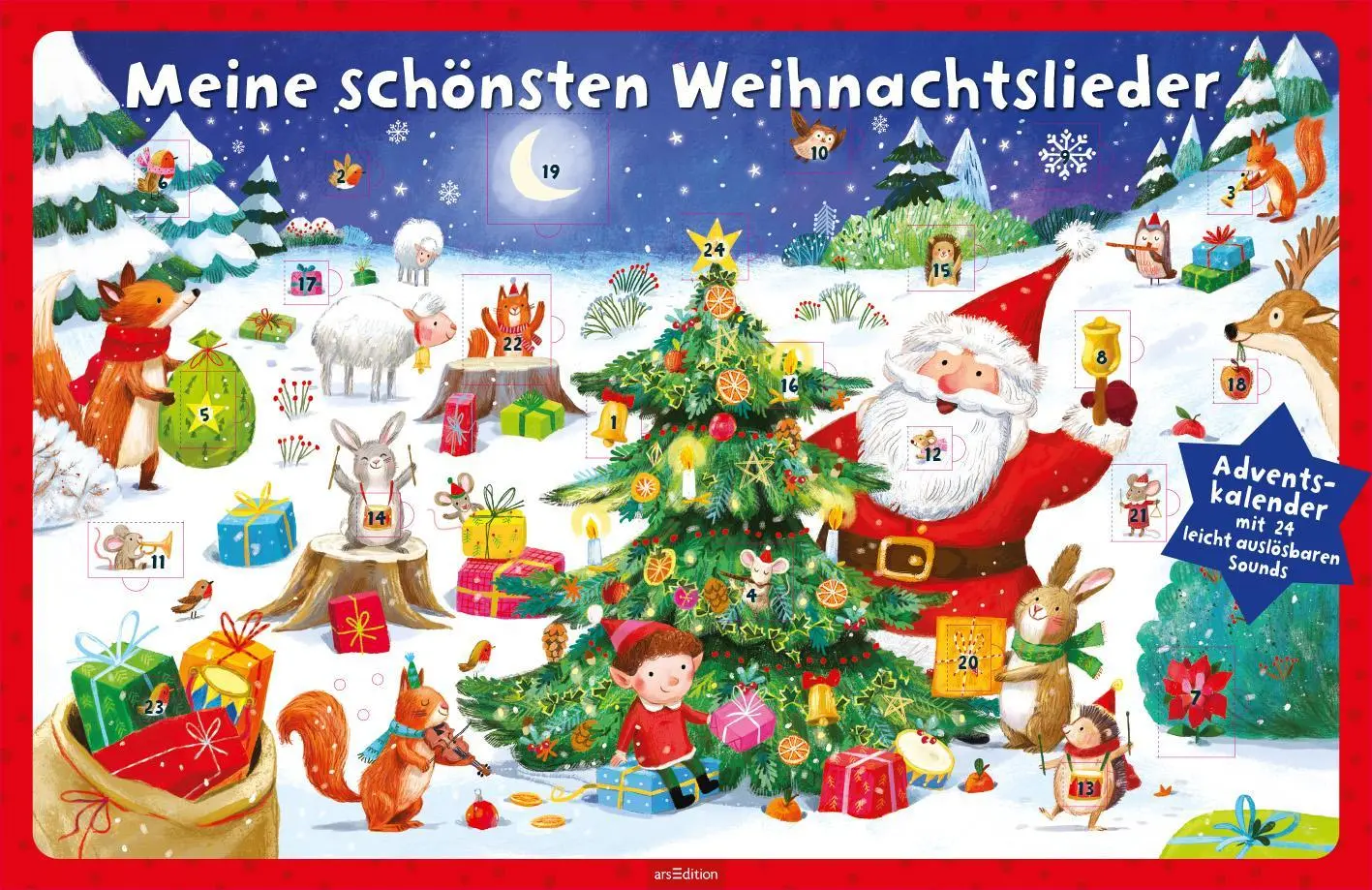 Cover: 4014489120162 | Meine schönsten Weihnachtslieder | Ag Jatkowska | Kalender | 2 S.