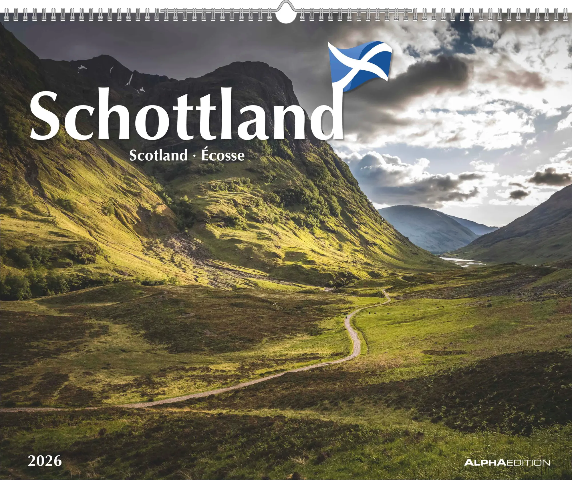Cover: 4069095000162 | ALPHA EDITION - Schottland 2026 - 52 x 42,5 cm | Kalender | 14 S.