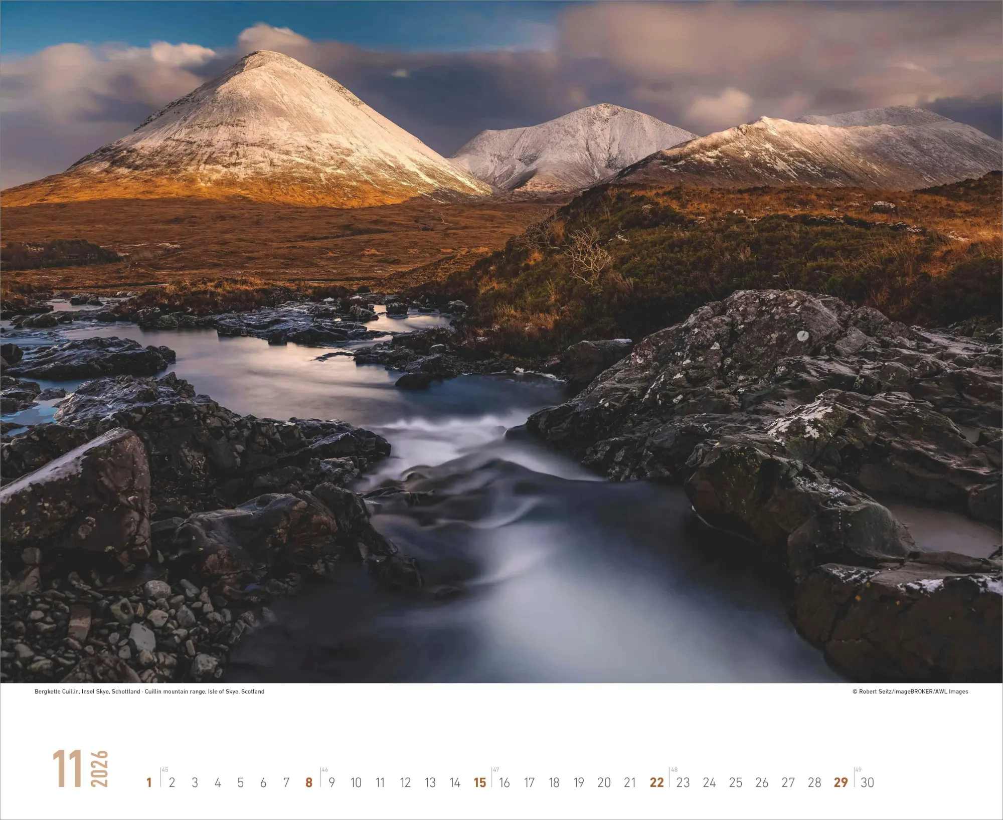 Bild: 4069095000162 | ALPHA EDITION - Schottland 2026 - 52 x 42,5 cm | Kalender | 14 S.