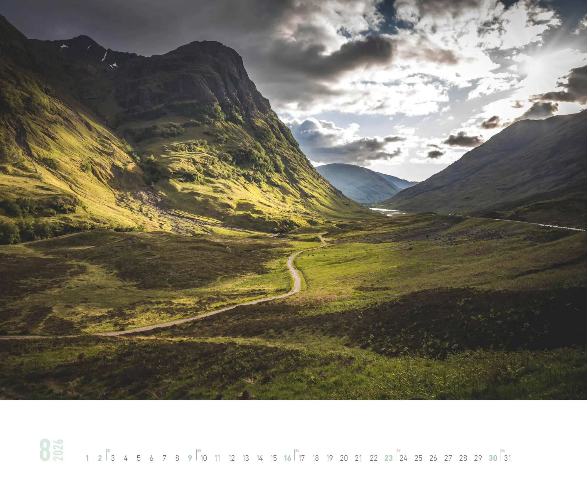 Bild: 4069095000162 | ALPHA EDITION - Schottland 2026 - 52 x 42,5 cm | Kalender | 14 S.