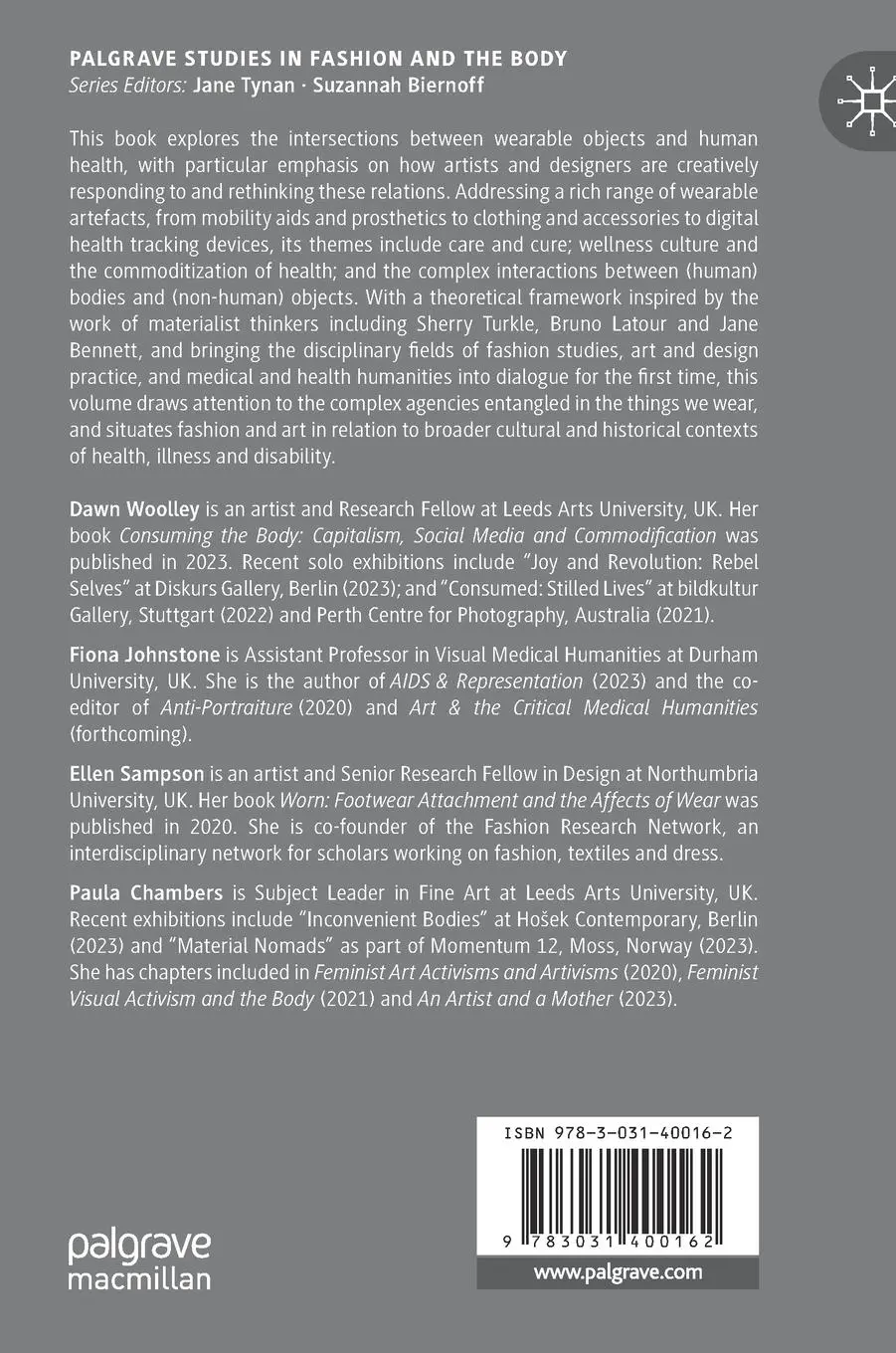 Rückseite: 9783031400162 | Wearable Objects and Curative Things | Dawn Woolley (u. a.) | Buch