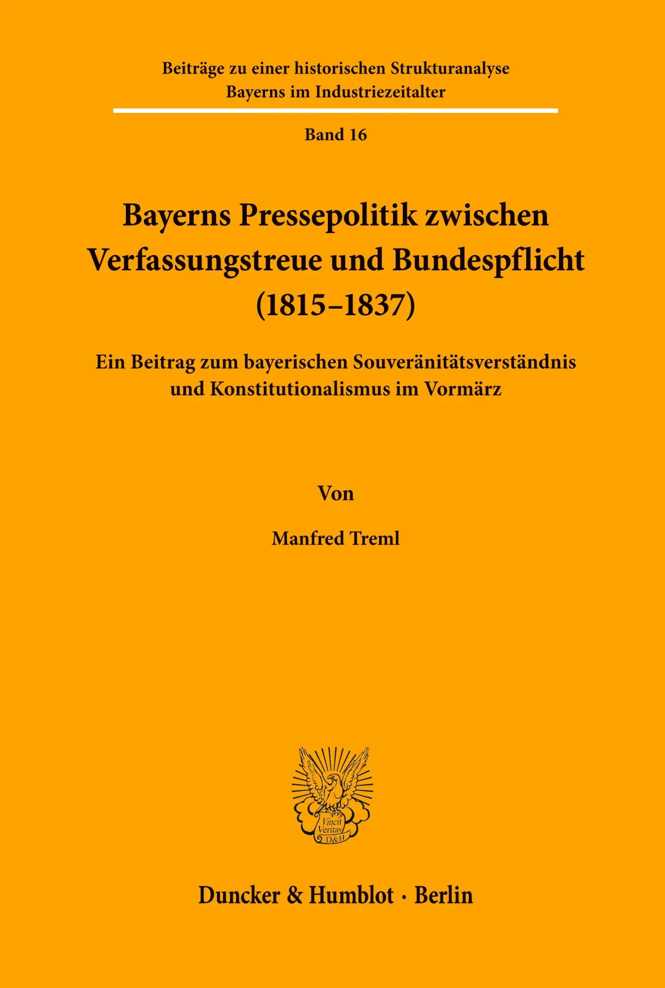 Cover: 9783428040162 | Bayerns Pressepolitik zwischen Verfassungstreue und Bundespflicht...