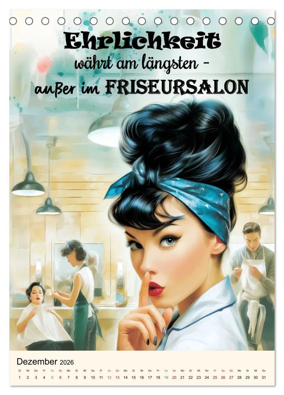 Bild: 9783516600162 | Friseursprüche, Spaß rund um Frisuren, Kamm und Schere...