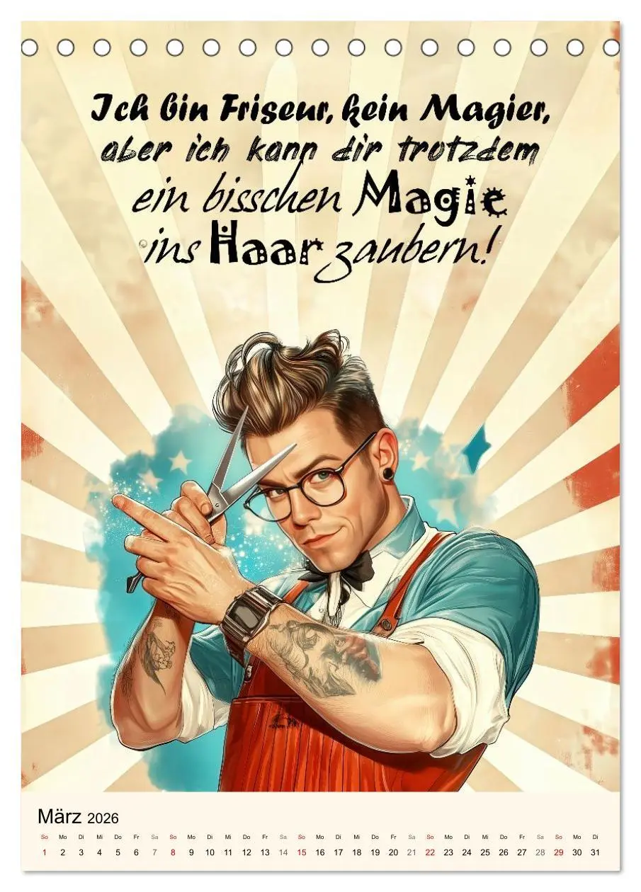 Bild: 9783516600162 | Friseursprüche, Spaß rund um Frisuren, Kamm und Schere...