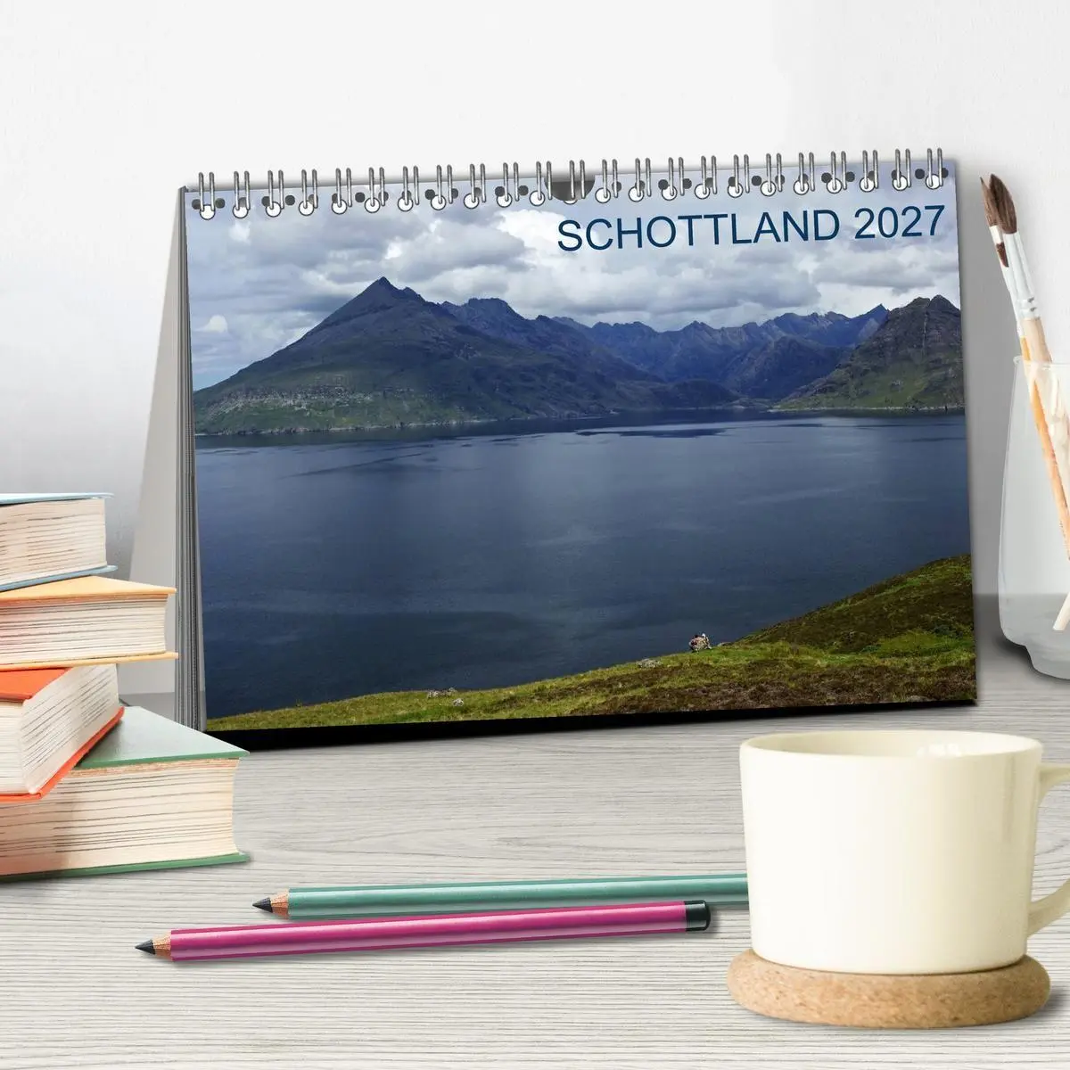 Bild: 9783594200162 | Schottland 2027 (Tischkalender 2027 DIN A5 quer), CALVENDO...