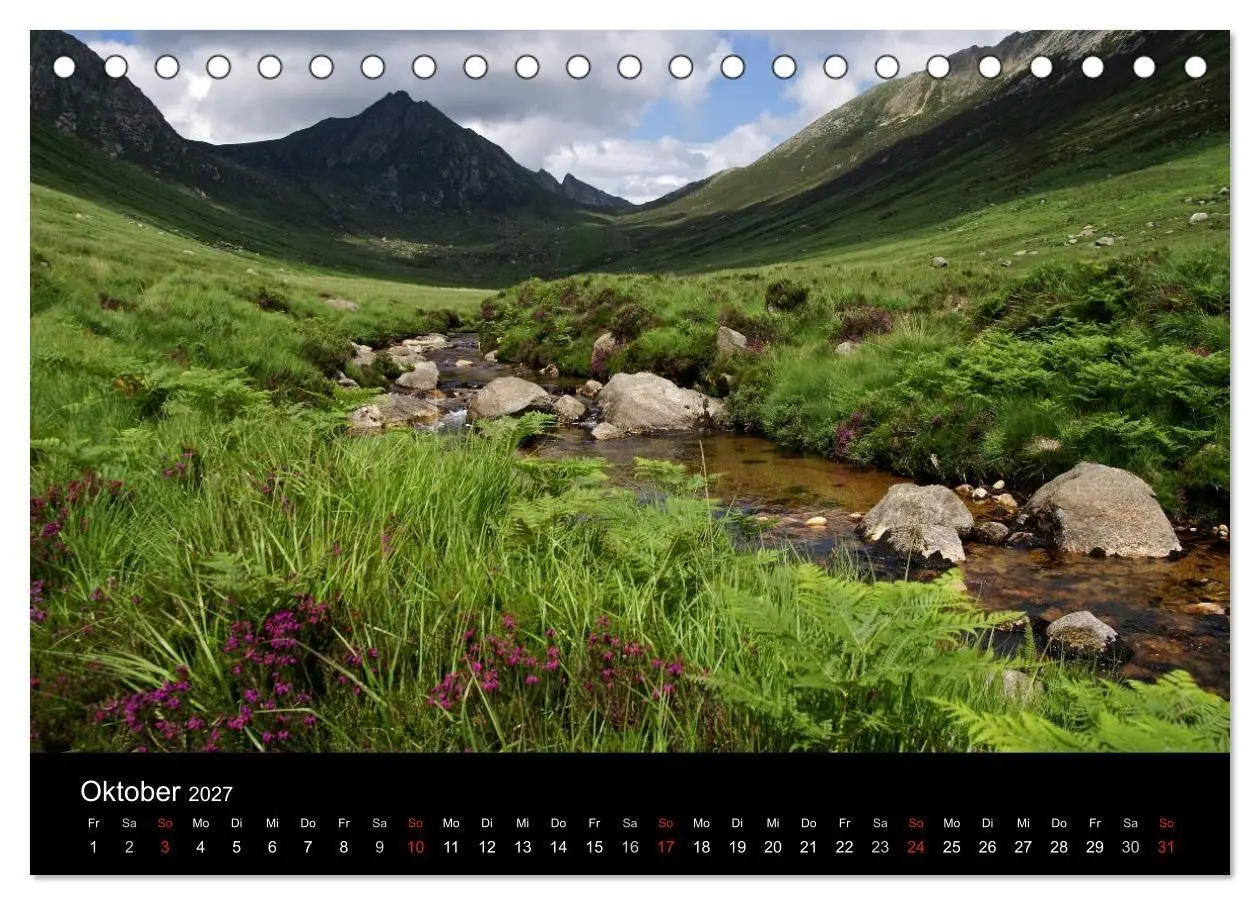 Bild: 9783594200162 | Schottland 2027 (Tischkalender 2027 DIN A5 quer), CALVENDO...