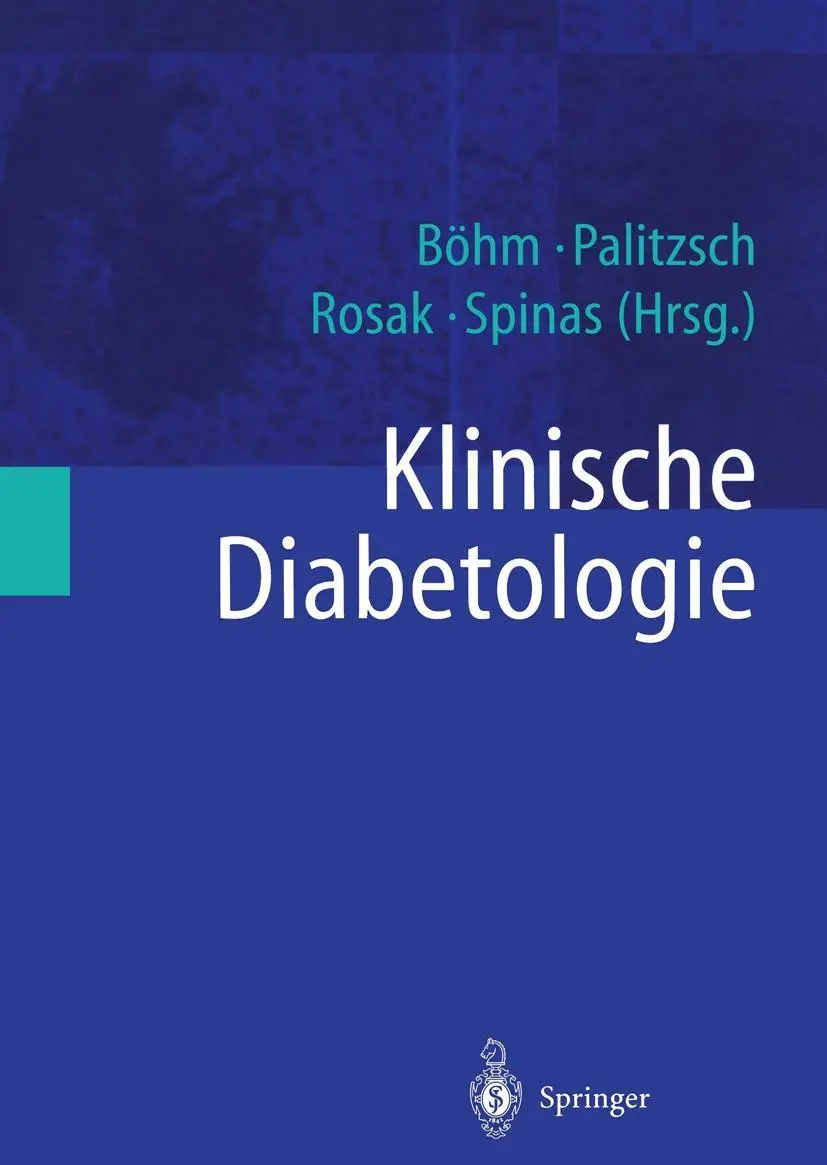 Cover: 9783642640162 | Klinische Diabetologie | B. O. Böhm (u. a.) | Taschenbuch | xvii