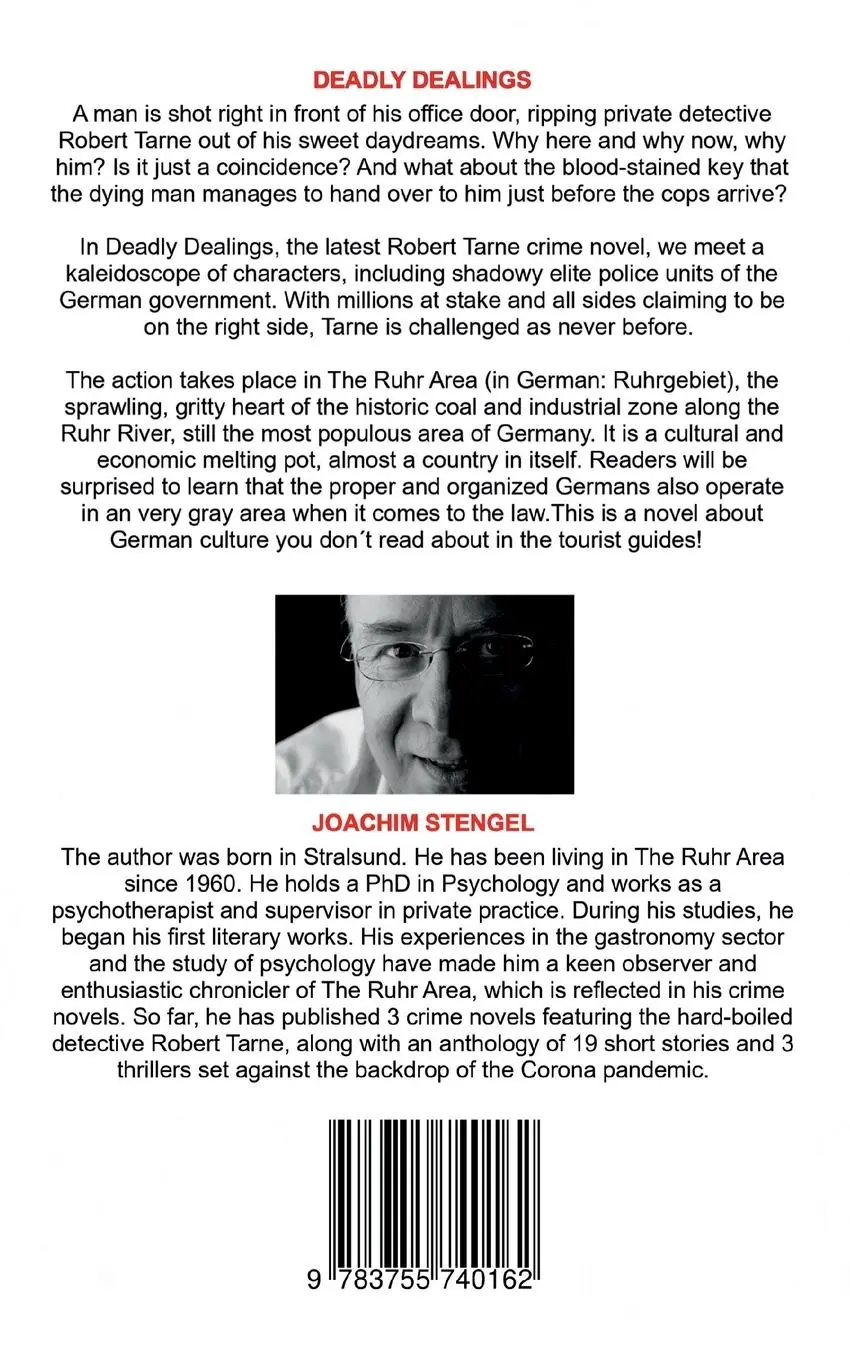 Rückseite: 9783755740162 | Deadly Dealings | A Robert Tarne Crime Novel | Joachim Stengel | Buch