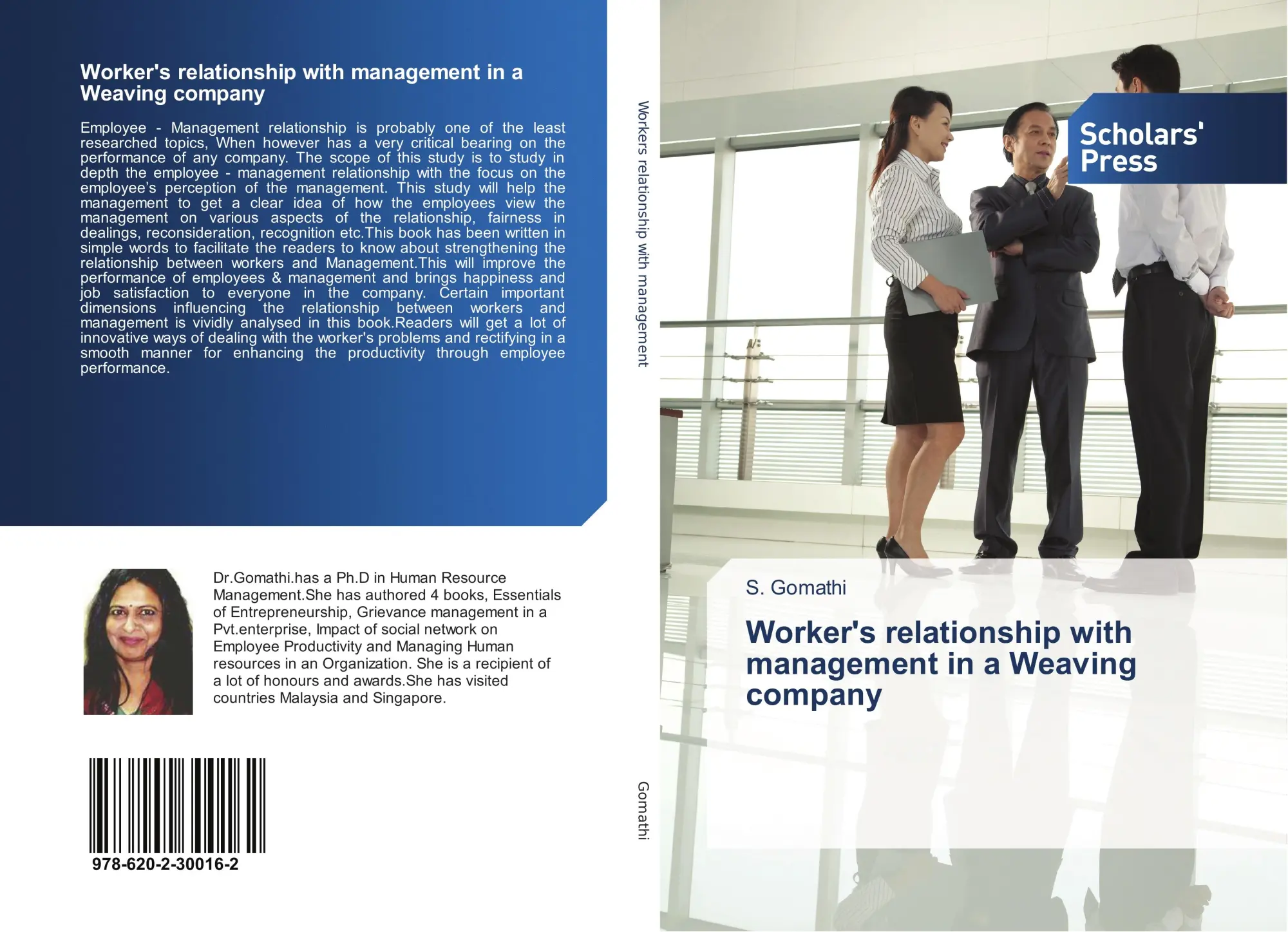 Worker's relationship with management in a Weaving company