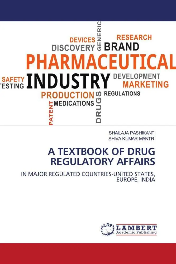 Cover: 9786206740162 | A TEXTBOOK OF DRUG REGULATORY AFFAIRS | Shailaja Pashikanti (u. a.)