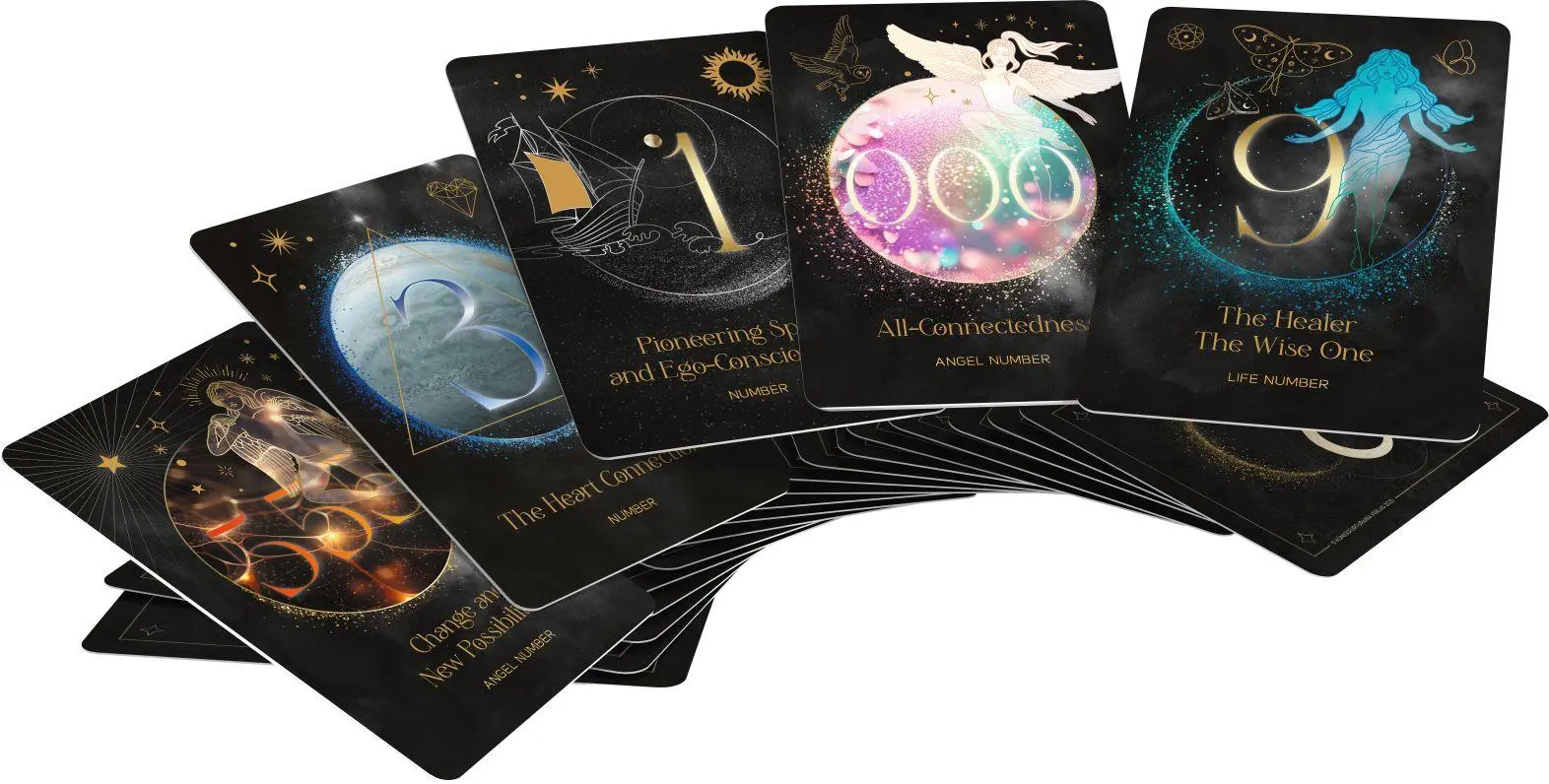 Bild: 4250375110262 | Cosmic Numbers - 42 numerolgy cards with booklet GB (English Version))
