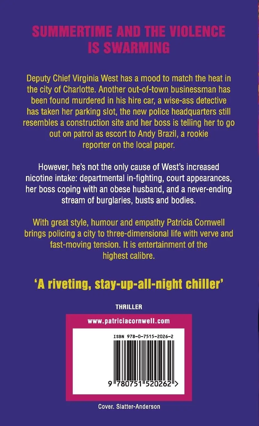 Rückseite: 9780751520262 | Hornet's Nest | Patricia Cornwell | Taschenbuch | Englisch | 1998