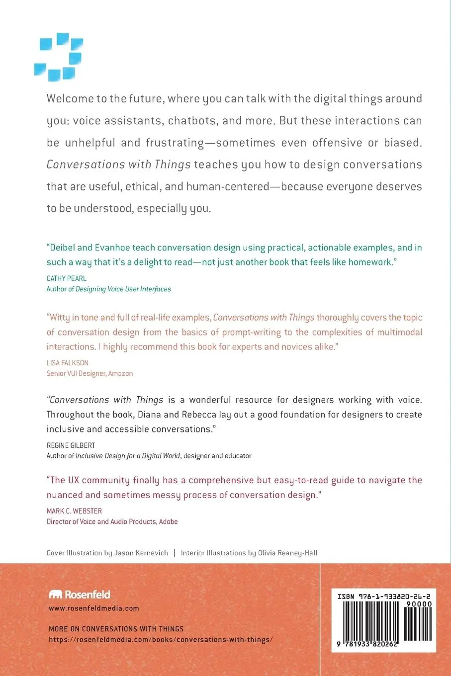 Rückseite: 9781933820262 | Conversations With Things | UX Design for Chat and Voice | Taschenbuch