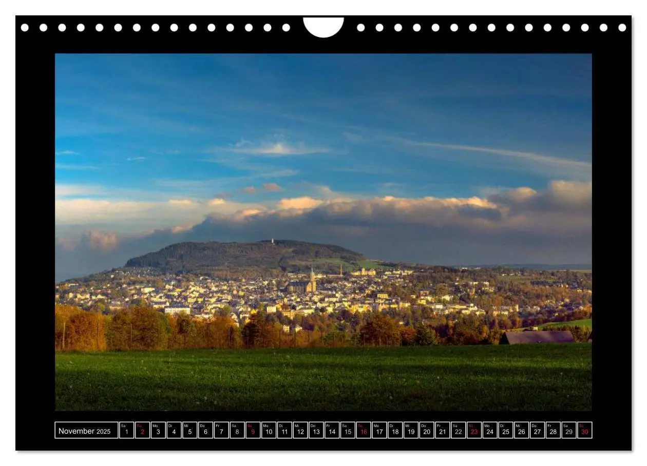 Bild: 9783435580262 | Annaberg im Erzgebirge (Wandkalender 2025 DIN A4 quer), CALVENDO...