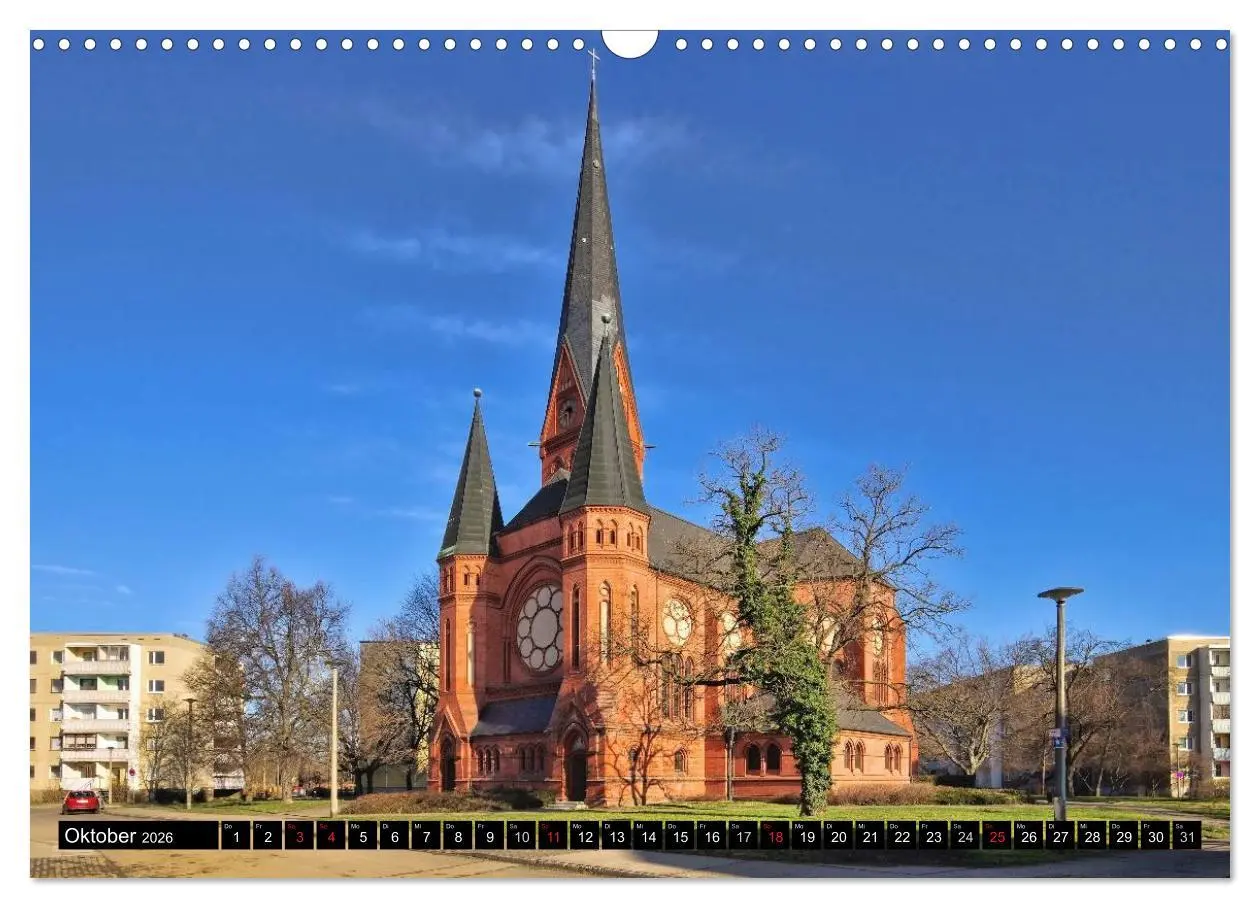 Bild: 9783516140262 | Dessau (Wandkalender 2026 DIN A3 quer), CALVENDO Monatskalender | 2026