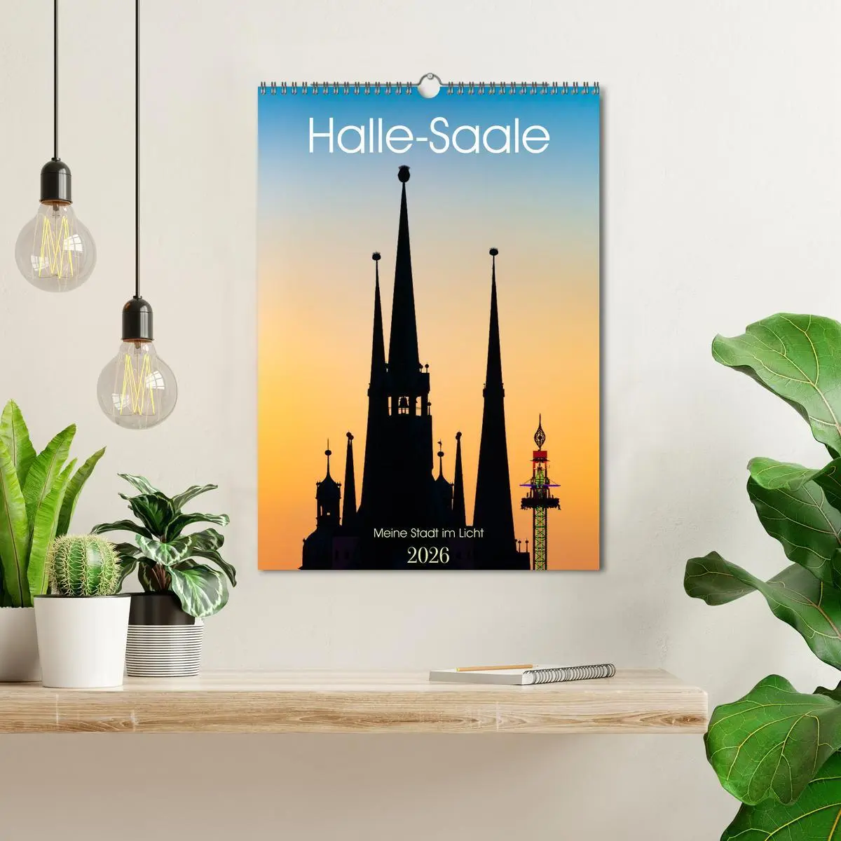 Bild: 9783516450262 | Halle/Saale - Meine Stadt im Licht (Wandkalender 2026 DIN A3 hoch),...