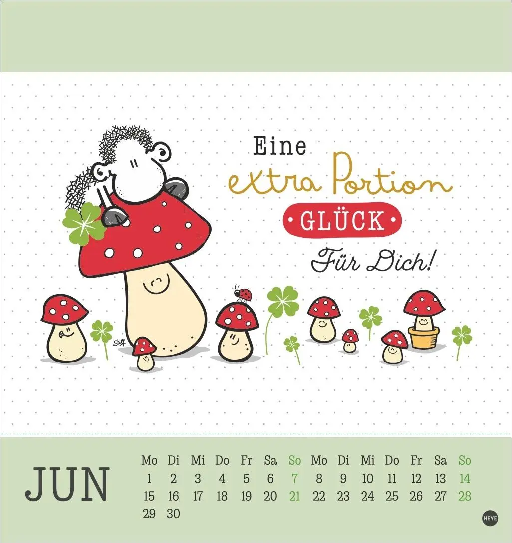 Bild: 9783756410262 | sheepworld Postkartenkalender 2026 | Heye | Kalender | Spiralbindung