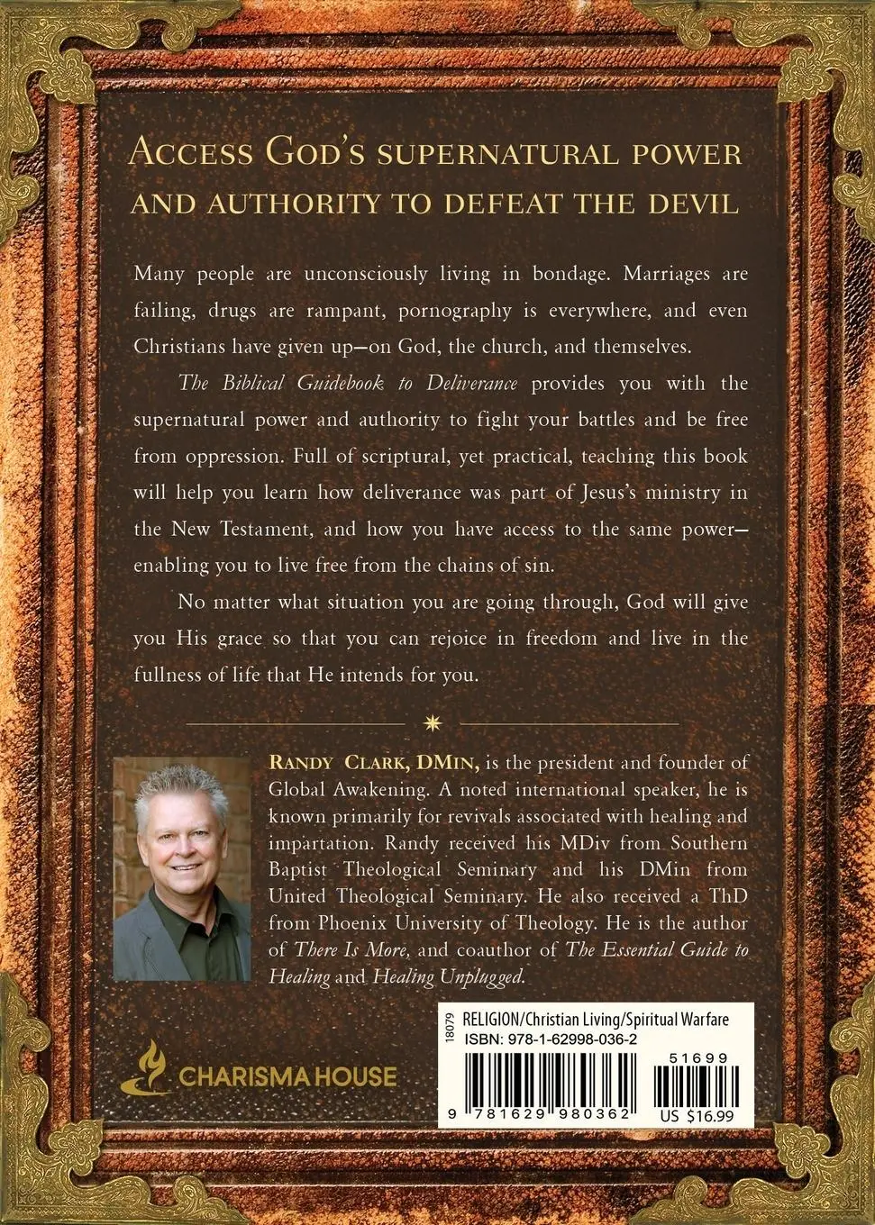 Rückseite: 9781629980362 | Biblical Guidebook to Deliverance | Randy Clark | Taschenbuch | 2015