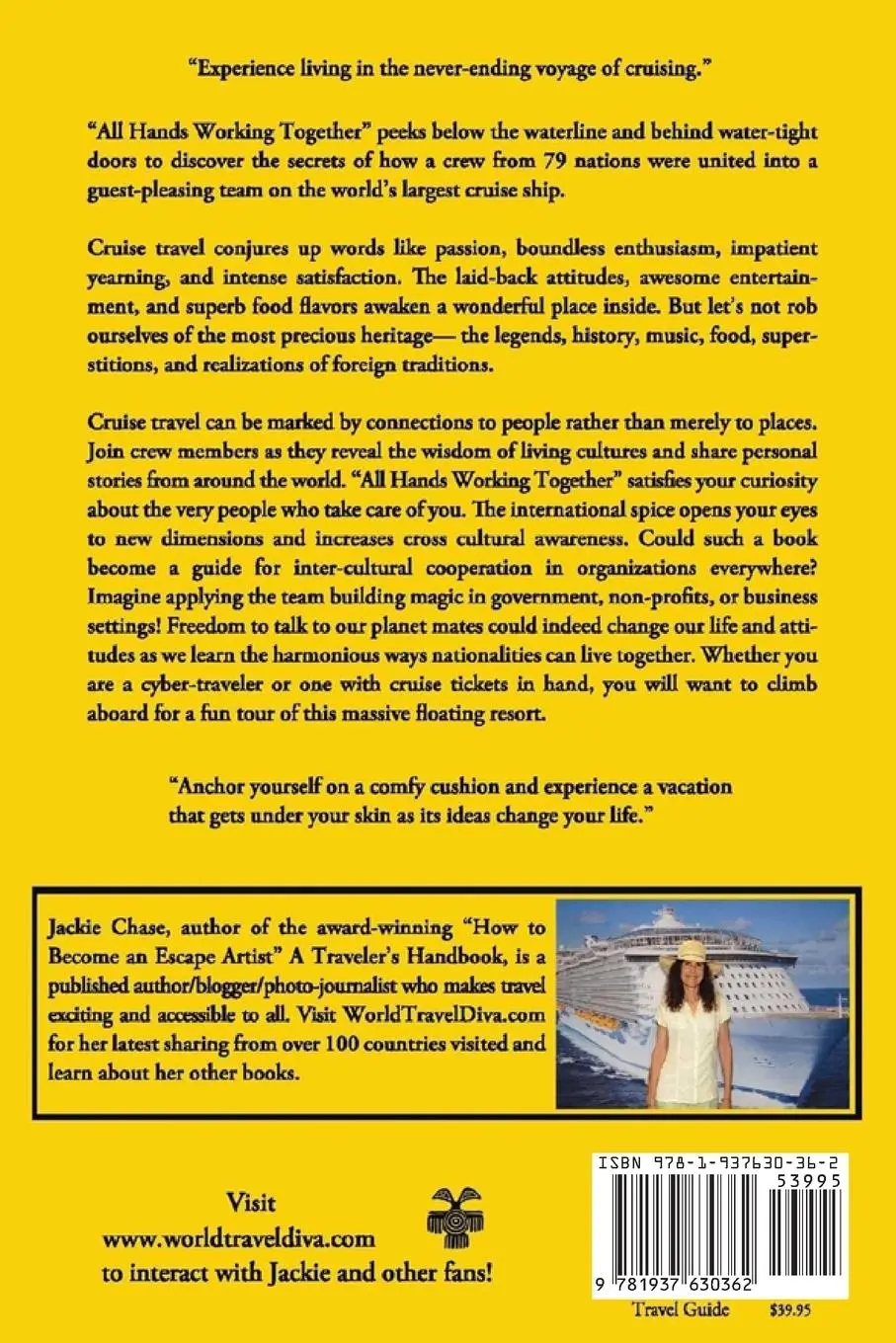 Rückseite: 9781937630362 | All Hands Working Together Cruise for a Week | Meet 79 Cultures | Buch