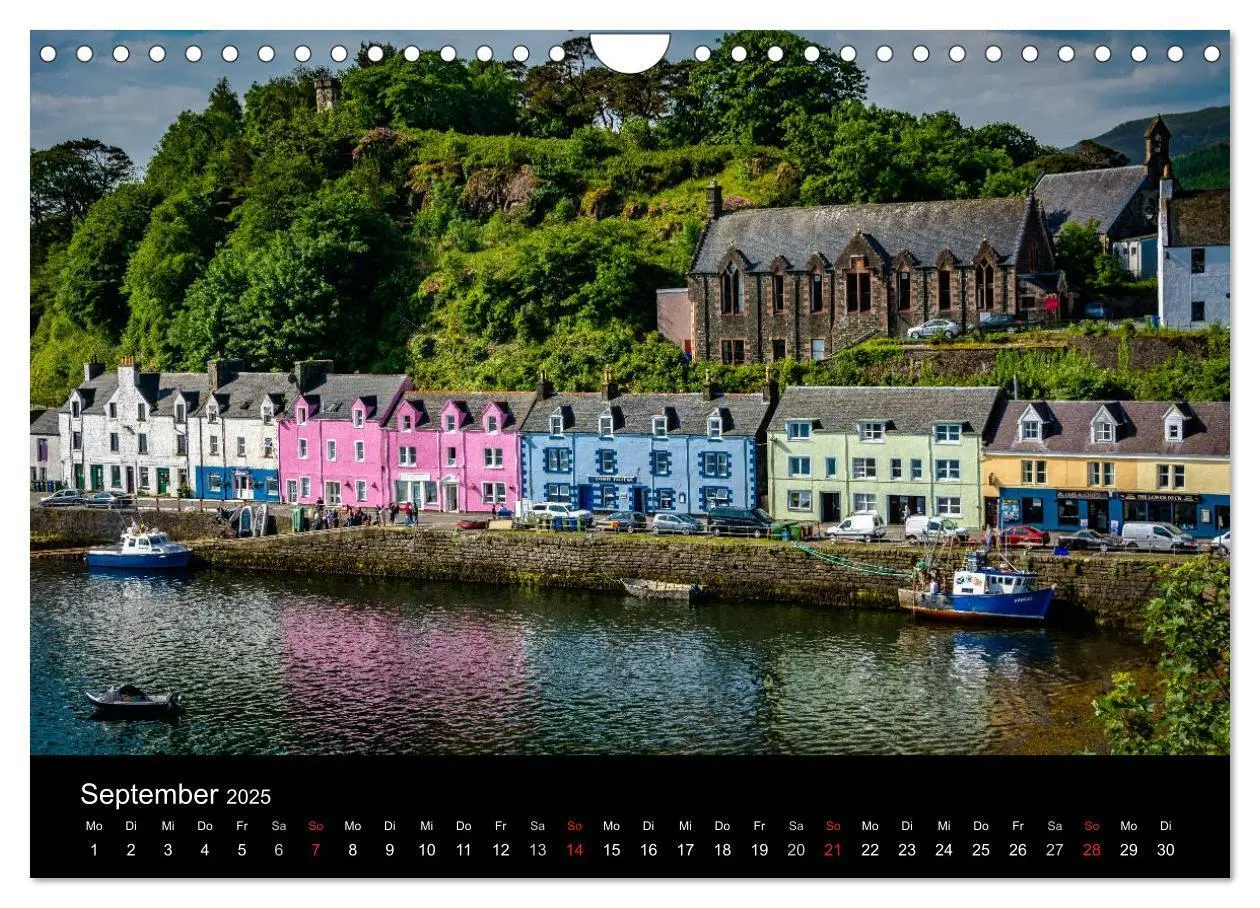 Bild: 9783435570362 | Schottlands Inseln (Wandkalender 2025 DIN A4 quer), CALVENDO...