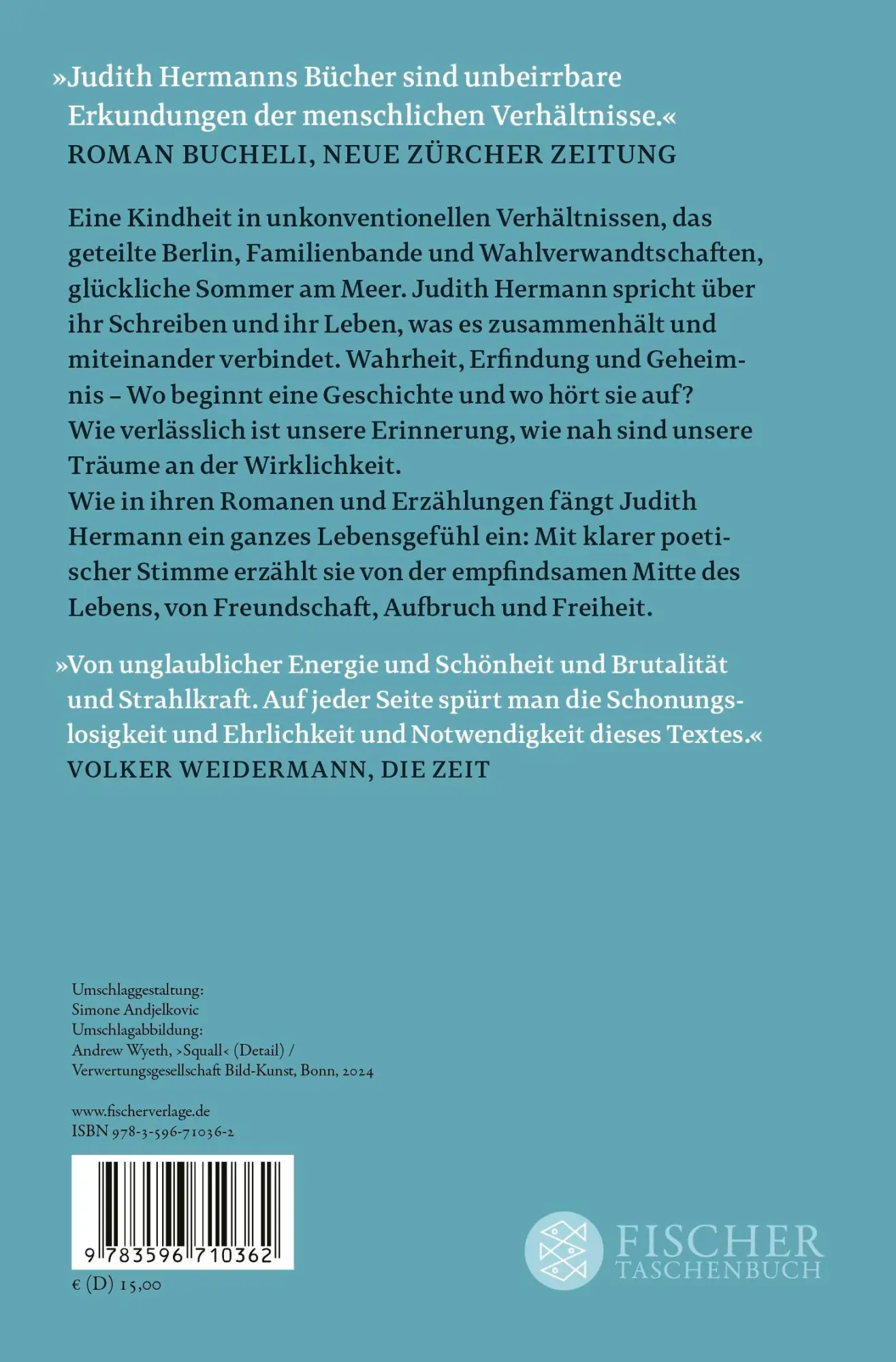 Rückseite: 9783596710362 | Wir hätten uns alles gesagt | Judith Hermann | Taschenbuch | 192 S.