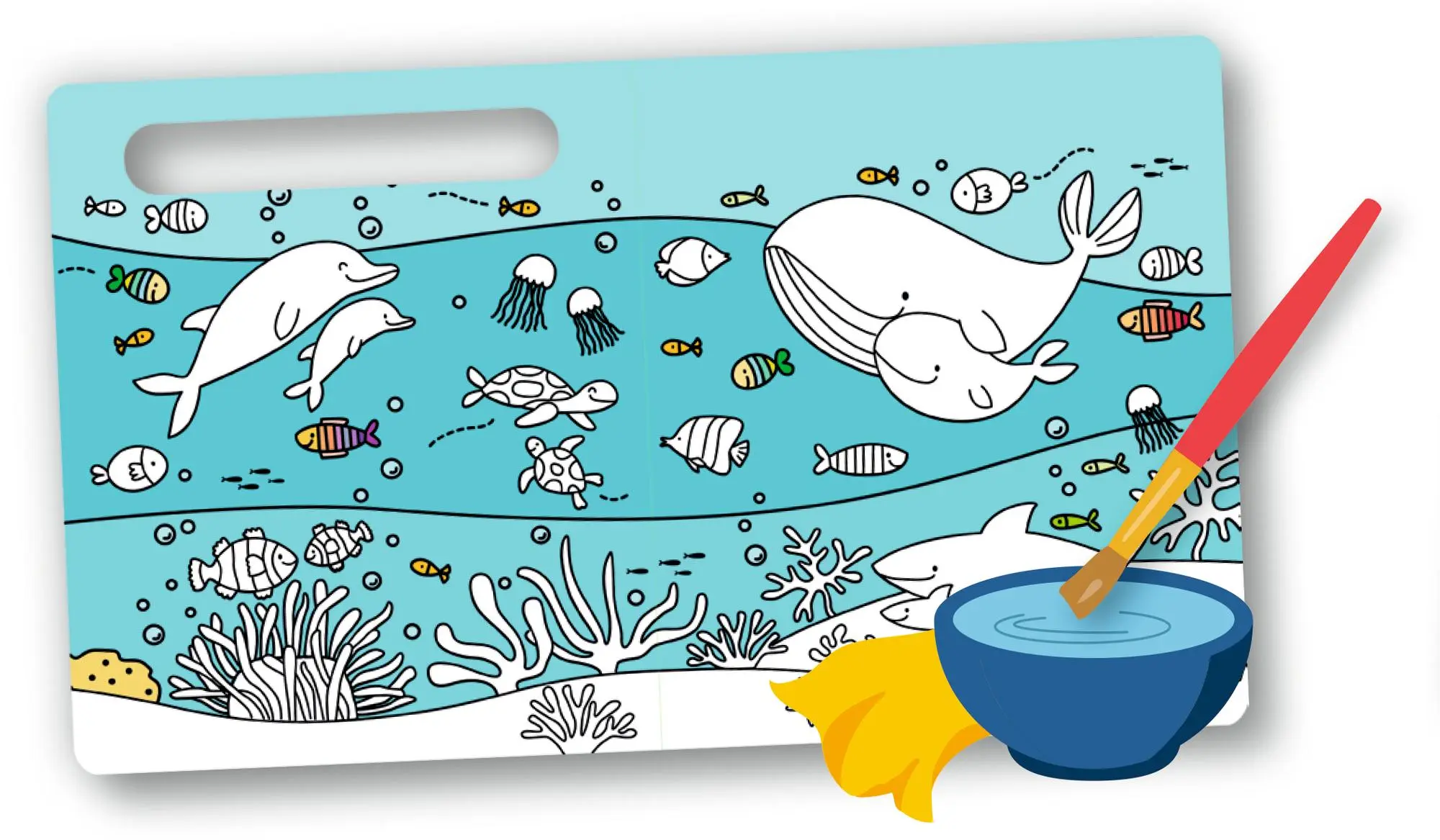 Bild: 9783649650362 | Mein erster Wasser-Malspaß | Tierbabys | Elisabeth Morais | Buch