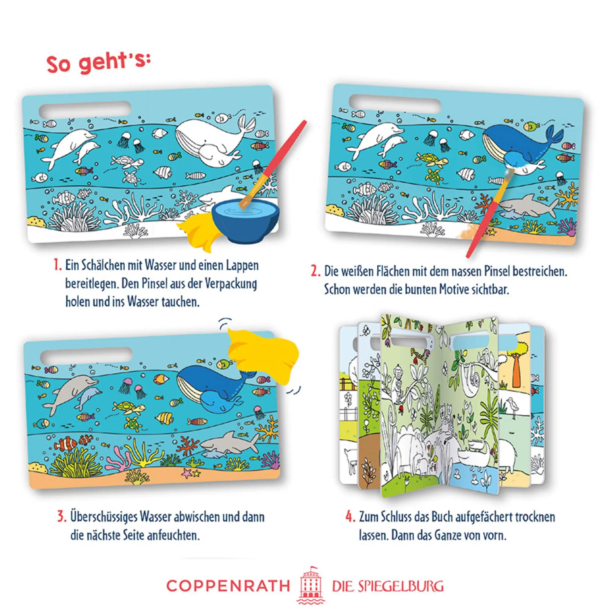 Bild: 9783649650362 | Mein erster Wasser-Malspaß | Tierbabys | Elisabeth Morais | Buch