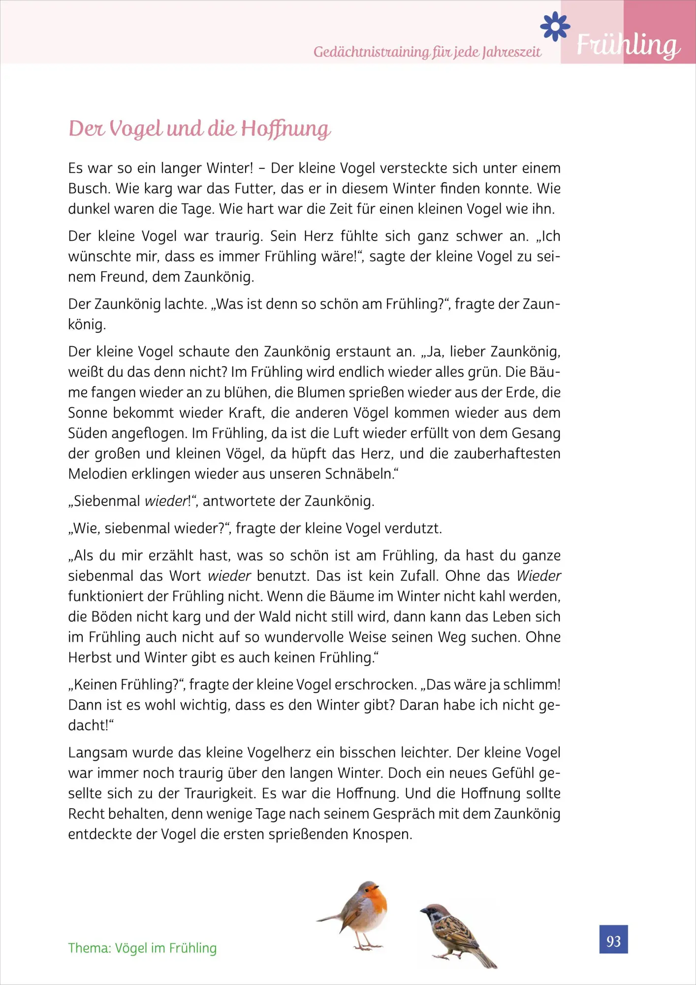 Bild: 9783944360362 | Gedächtnistraining für jede Jahreszeit - Frühling | Natali Mallek