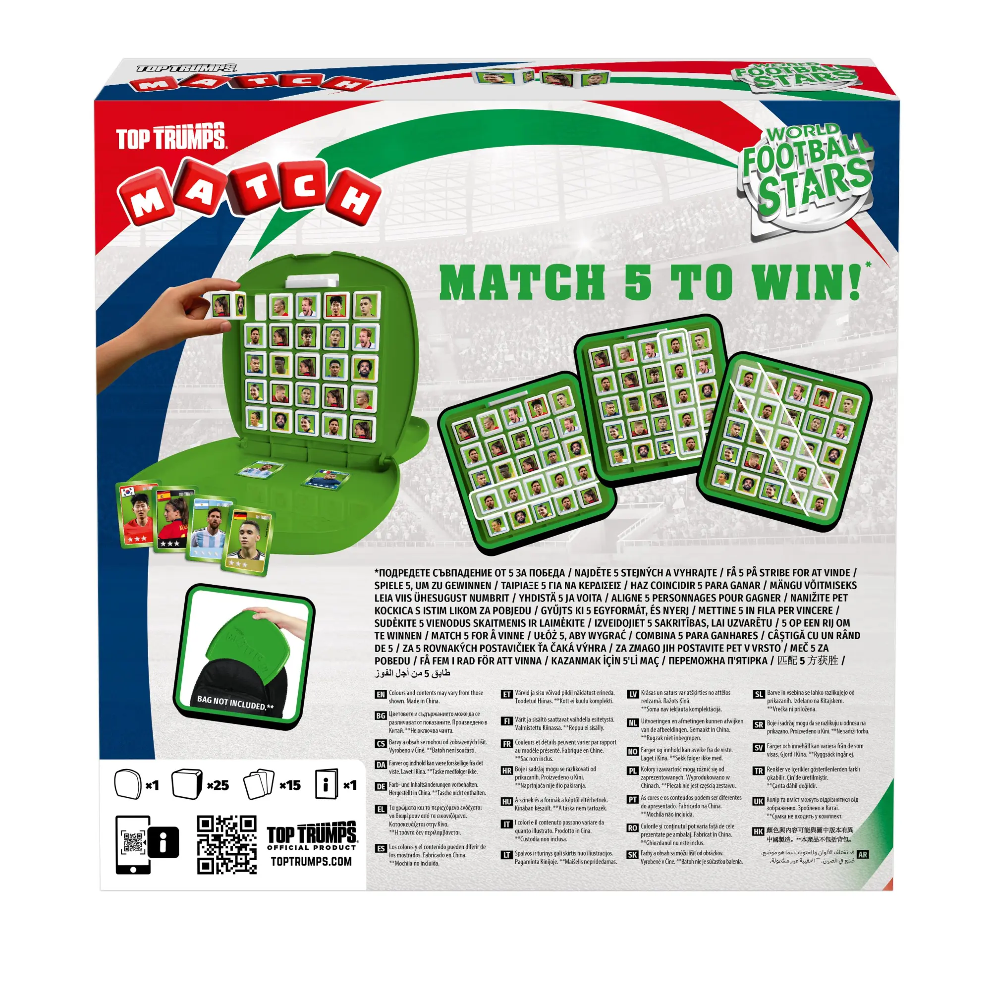 Bild: 5036905060462 | Match Weltfussball Stars | Deutsch | 2025 | Winning Moves